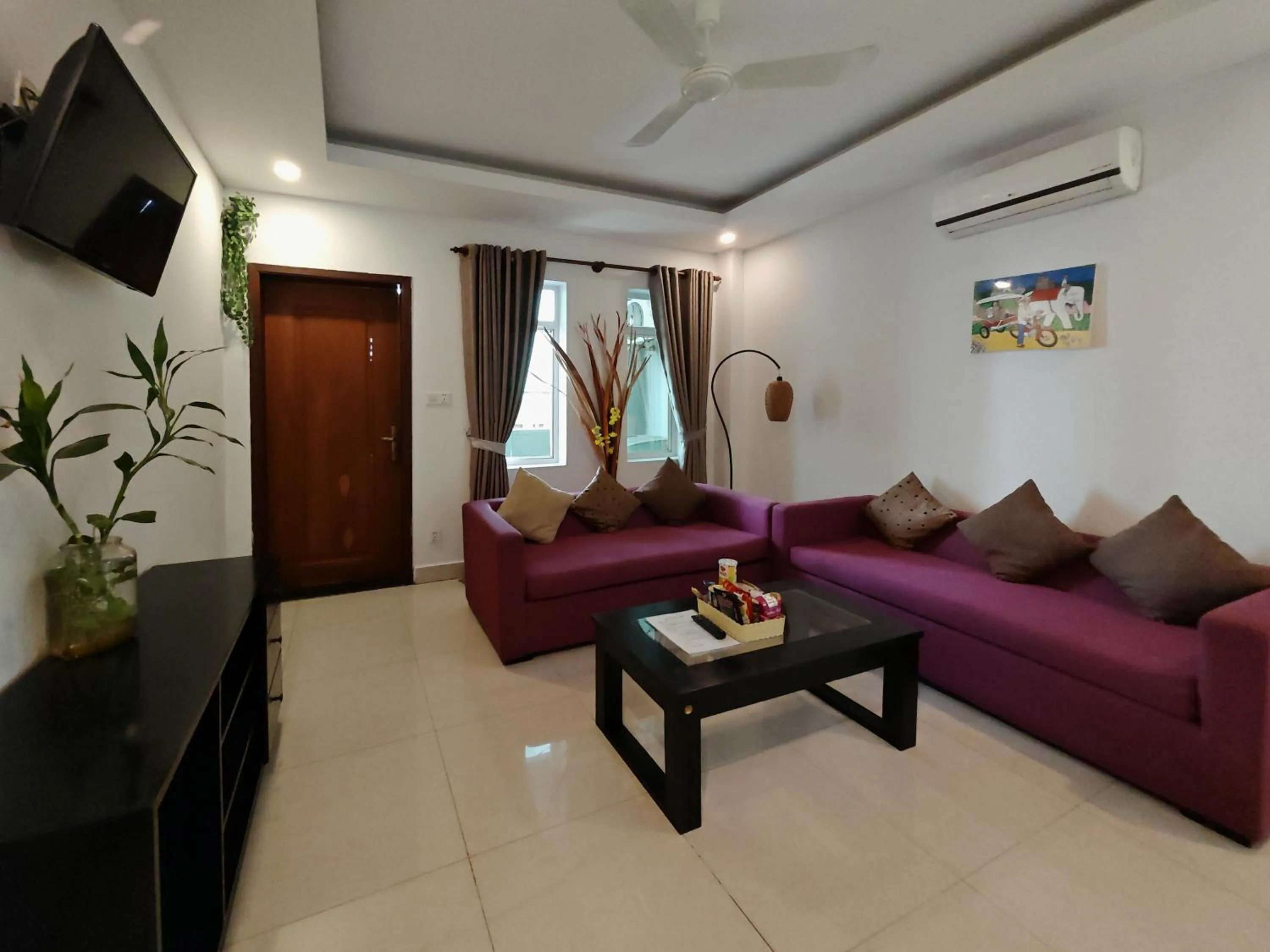 Living room in La Belle Residence