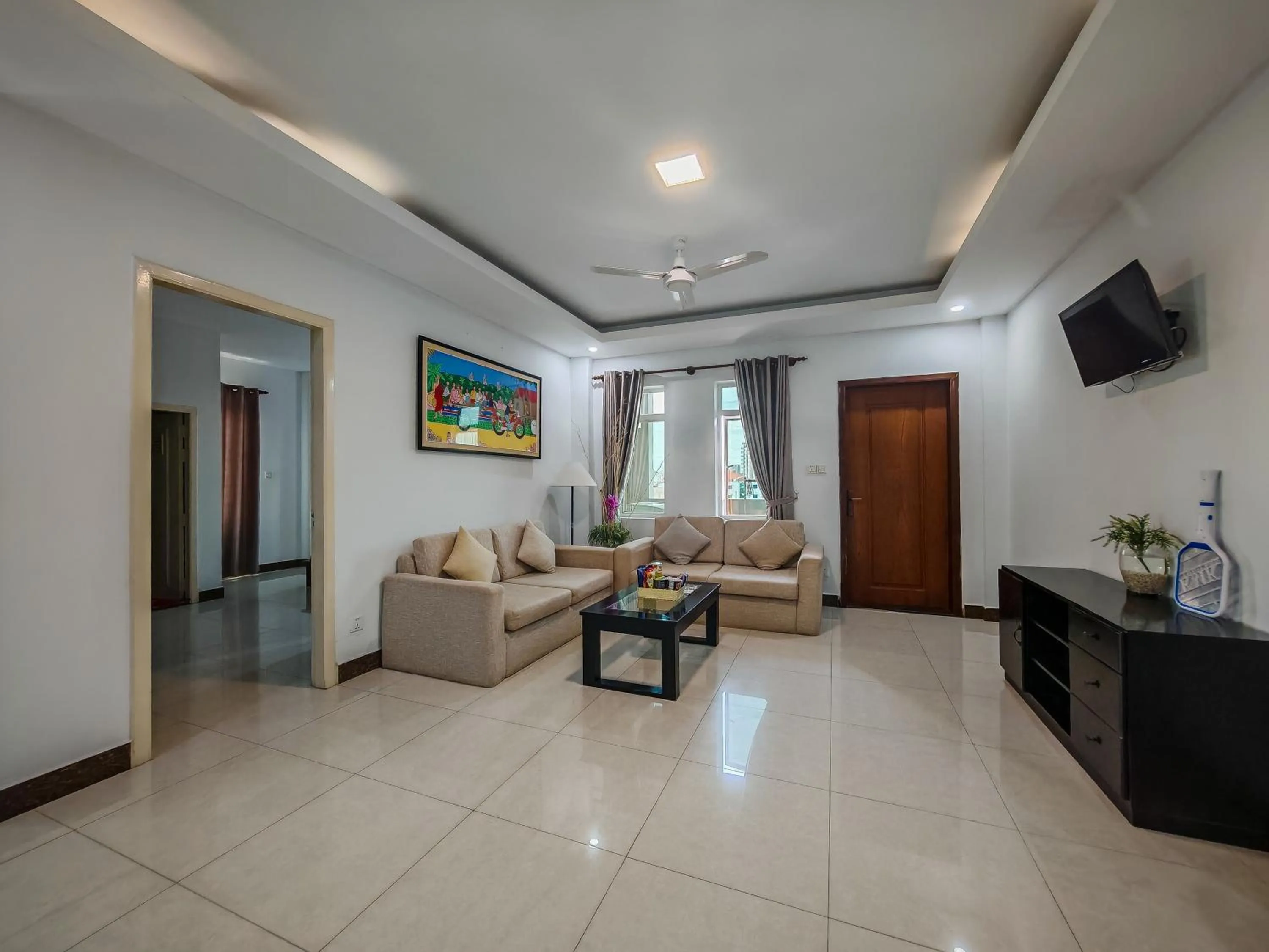 Living room in La Belle Residence