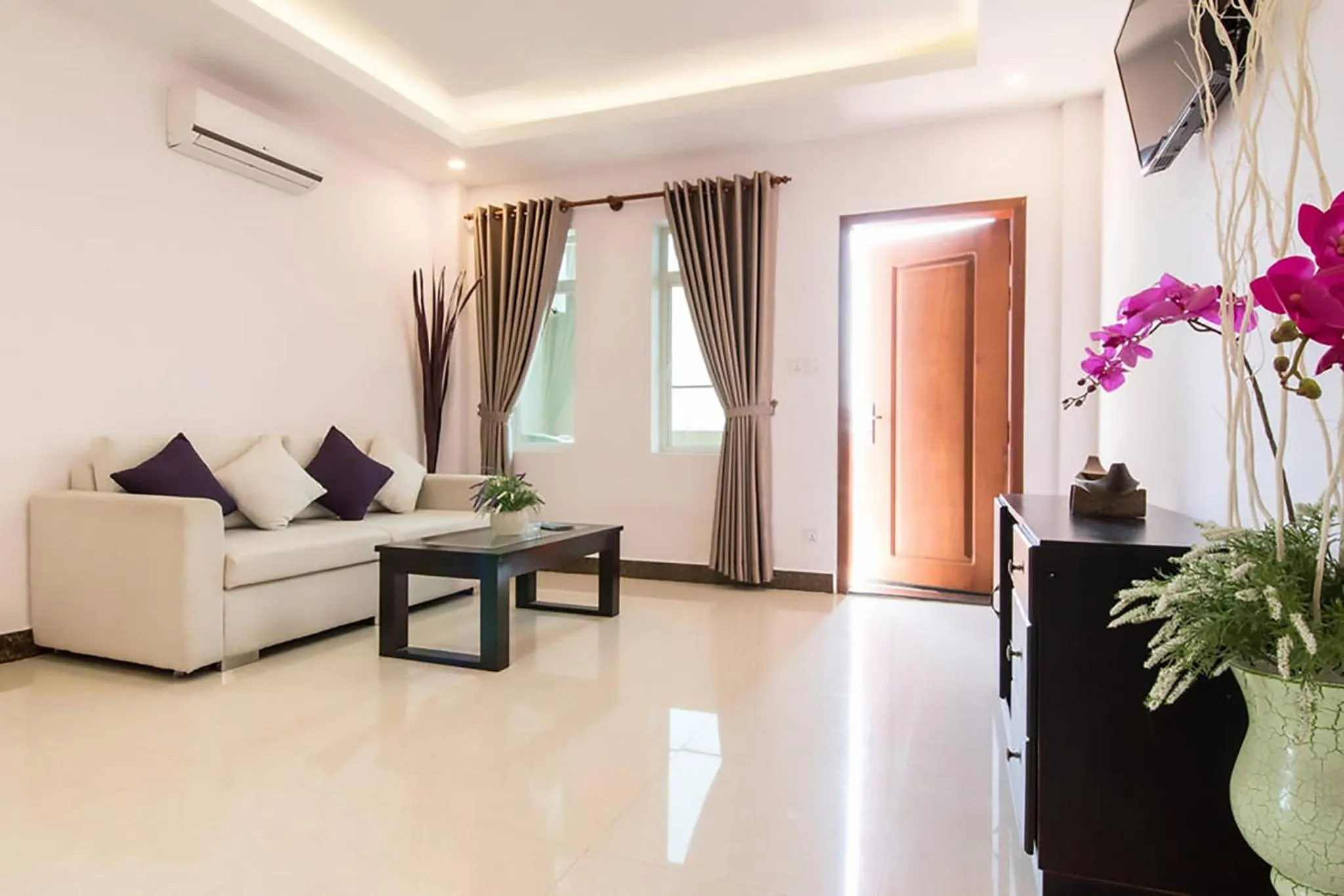 Living room in La Belle Residence