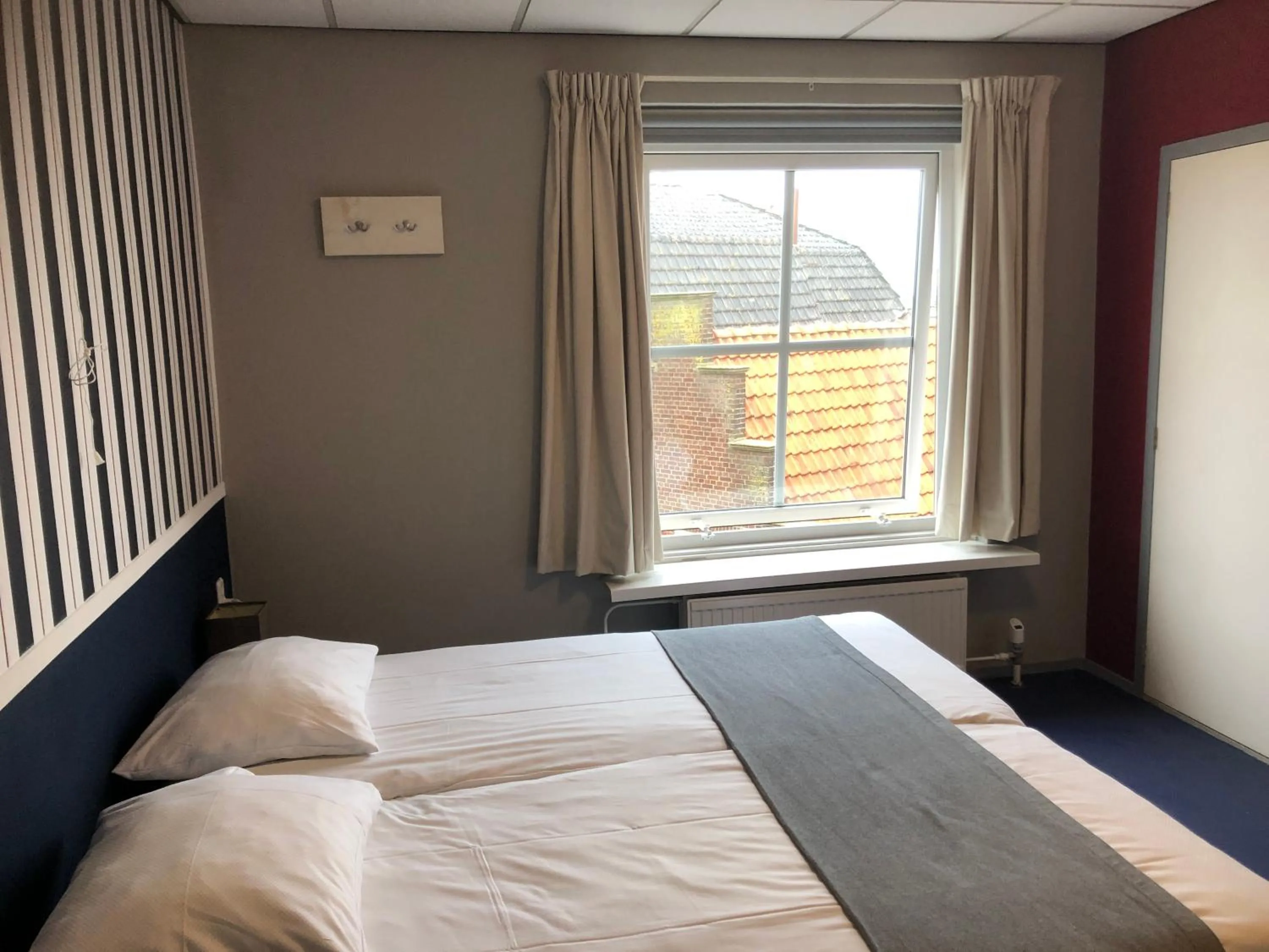 View (from property/room), Bed in Belgische Loodsensociëteit