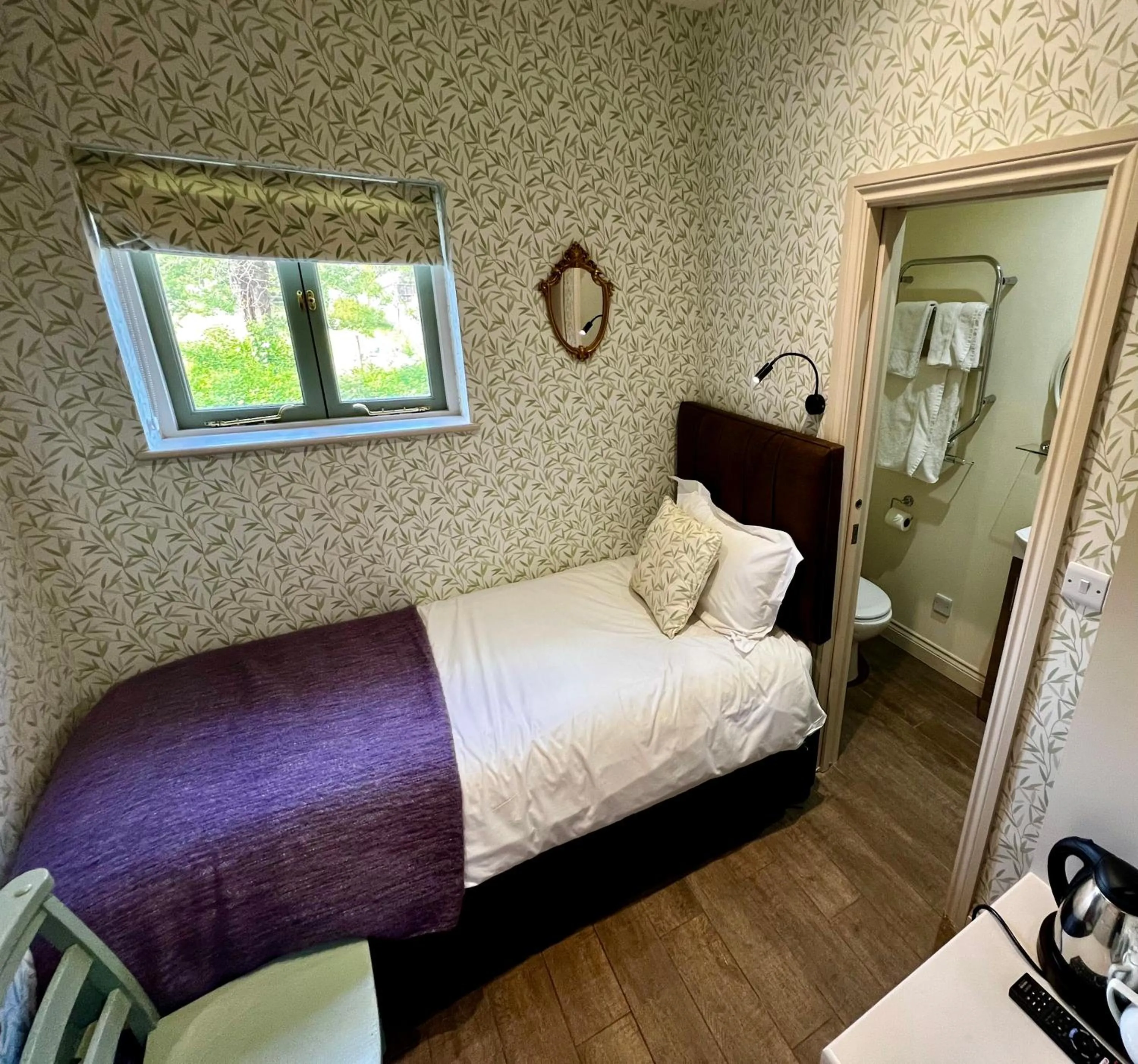 Bedroom, Bed in Notley Arms Inn Exmoor National Park