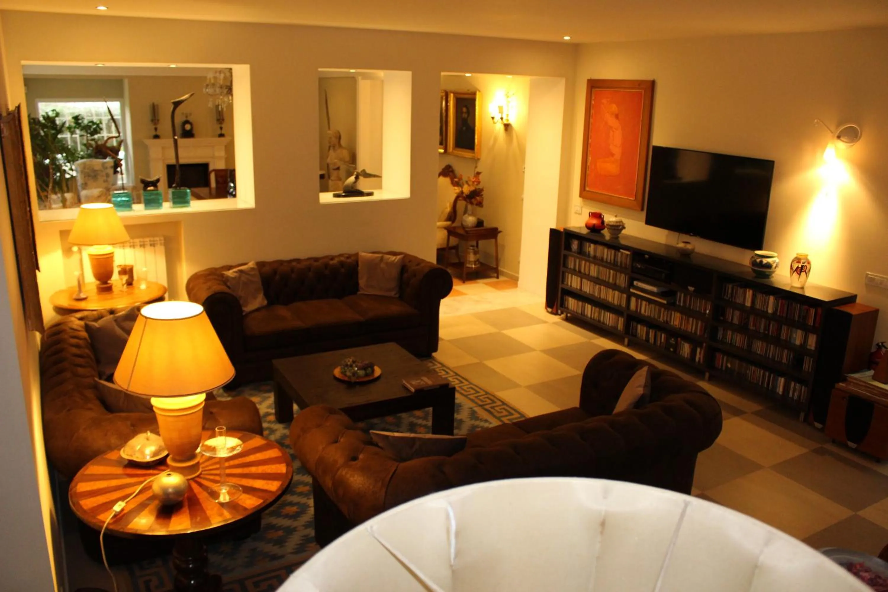 Lounge or bar in Villa Abbamer