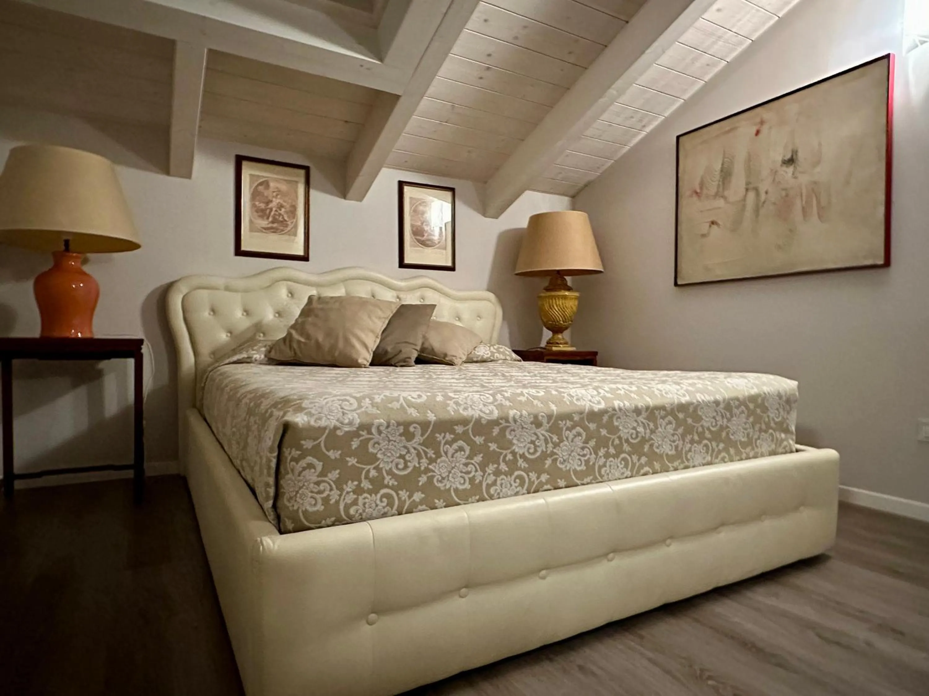 Bed in Villa Abbamer