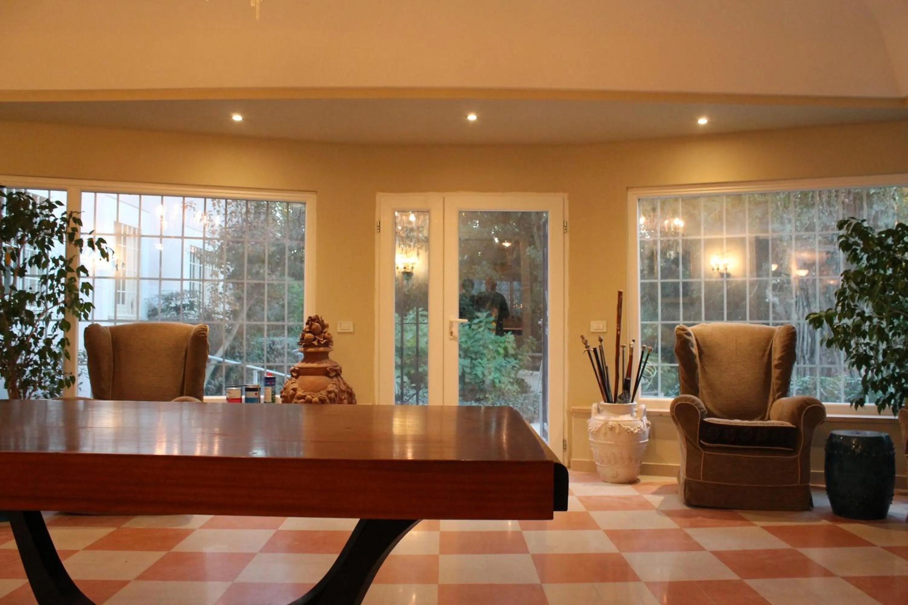 Lobby or reception in Villa Abbamer