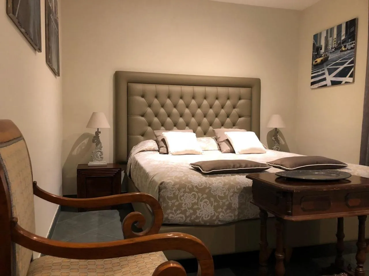 Bed in Villa Abbamer