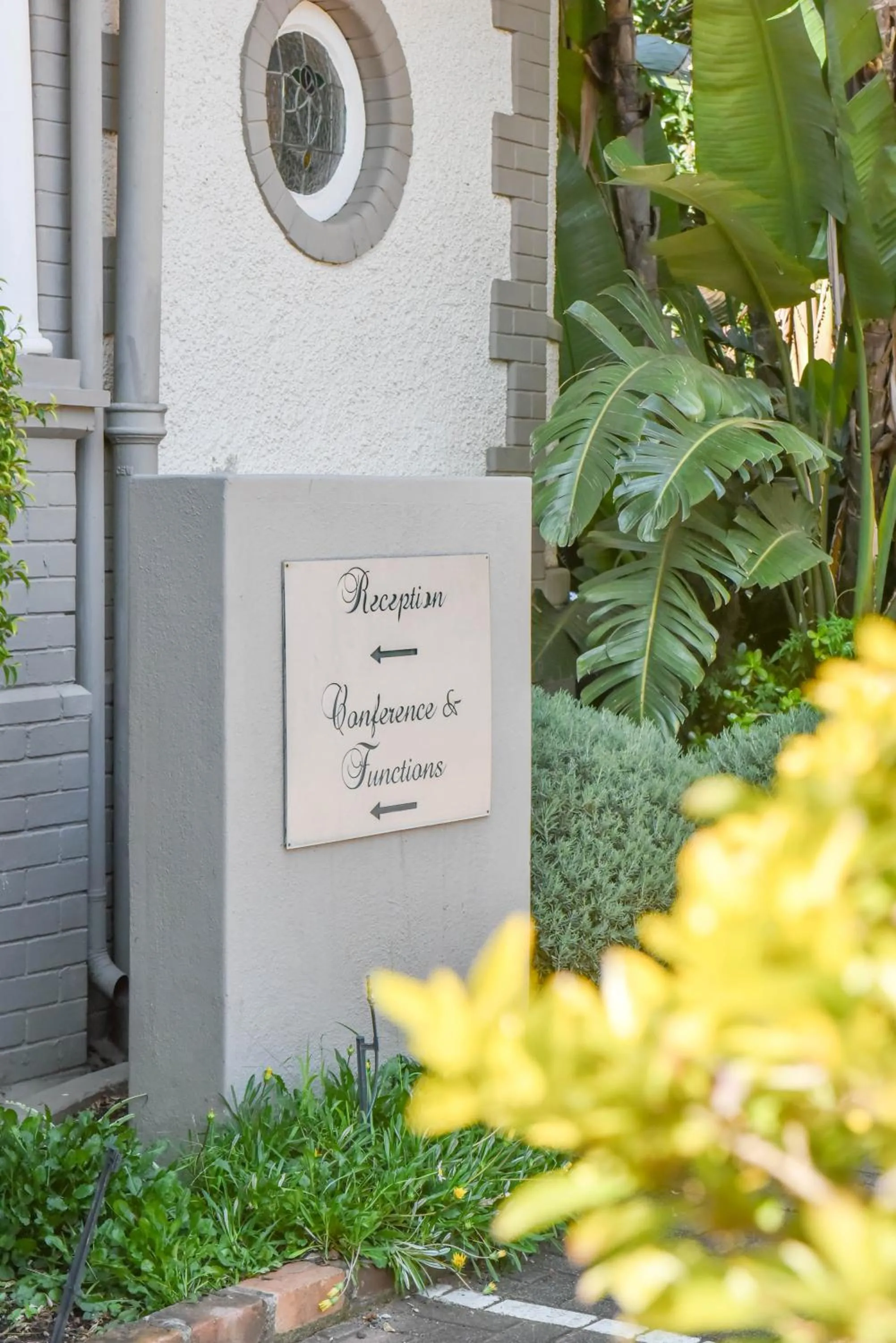 Garden in Oxford Lodge Vryheid