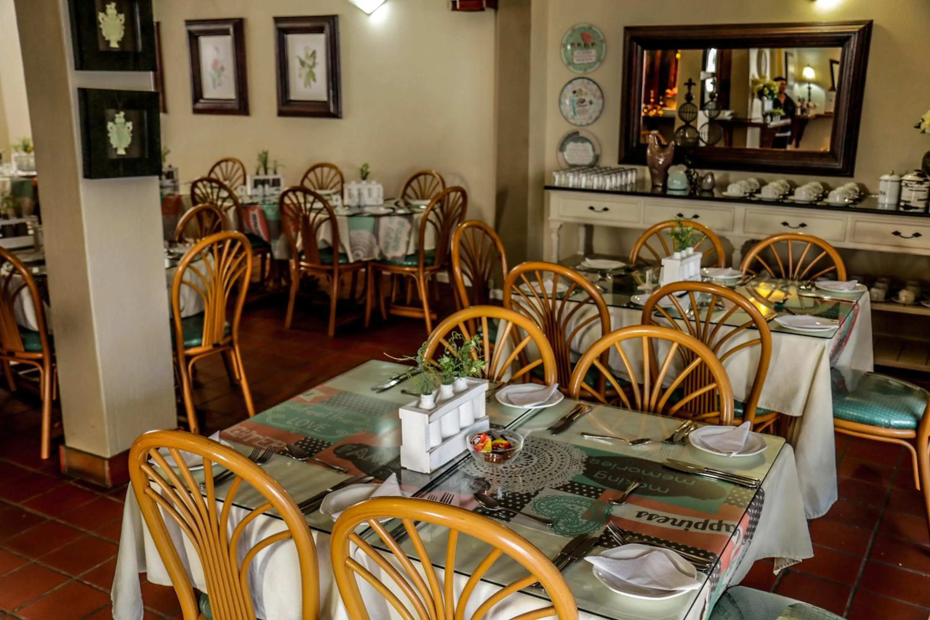 English/Irish breakfast in Oxford Lodge Vryheid