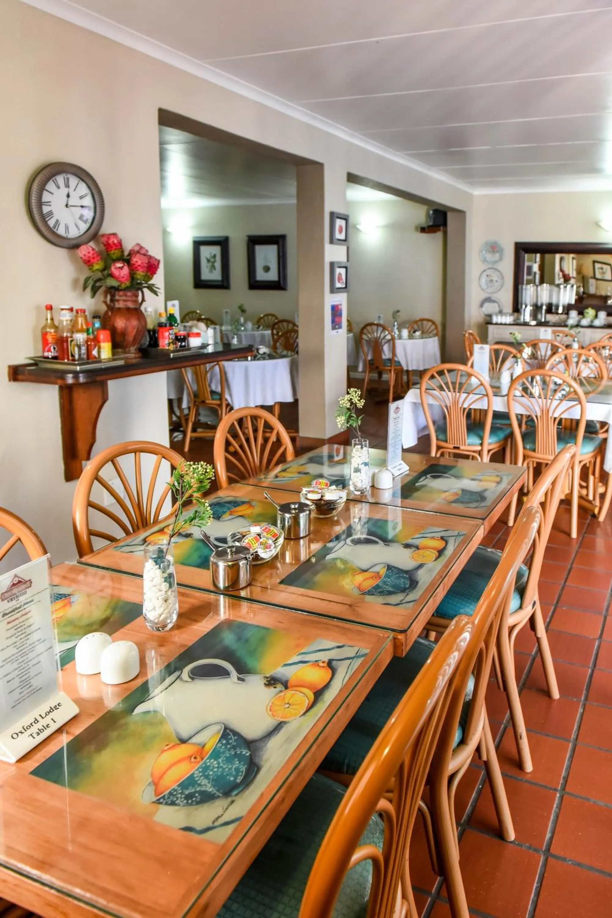 Restaurant/places to eat in Oxford Lodge Vryheid