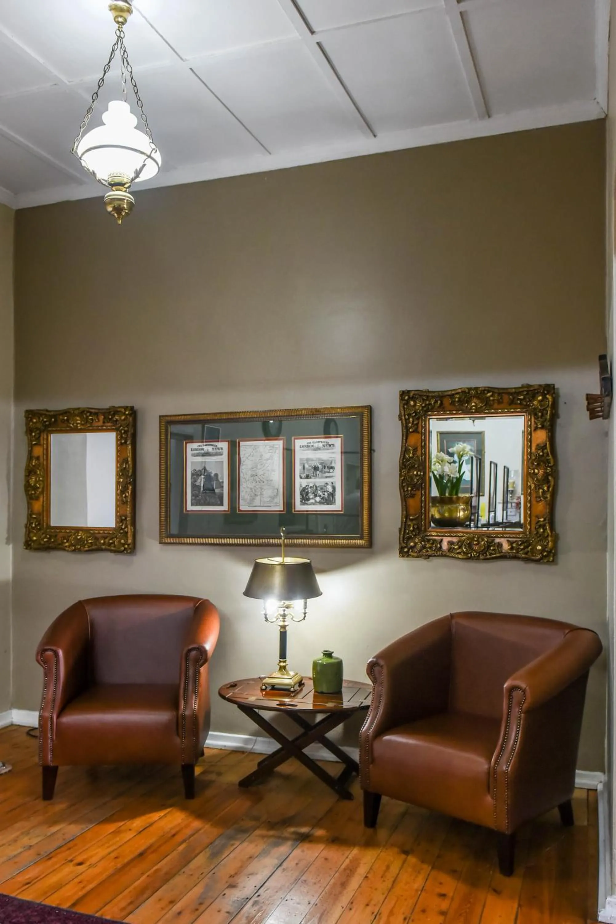 Lobby or reception in Oxford Lodge Vryheid