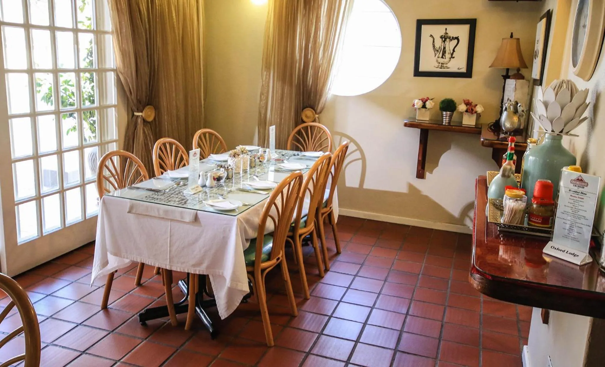 Restaurant/places to eat in Oxford Lodge Vryheid