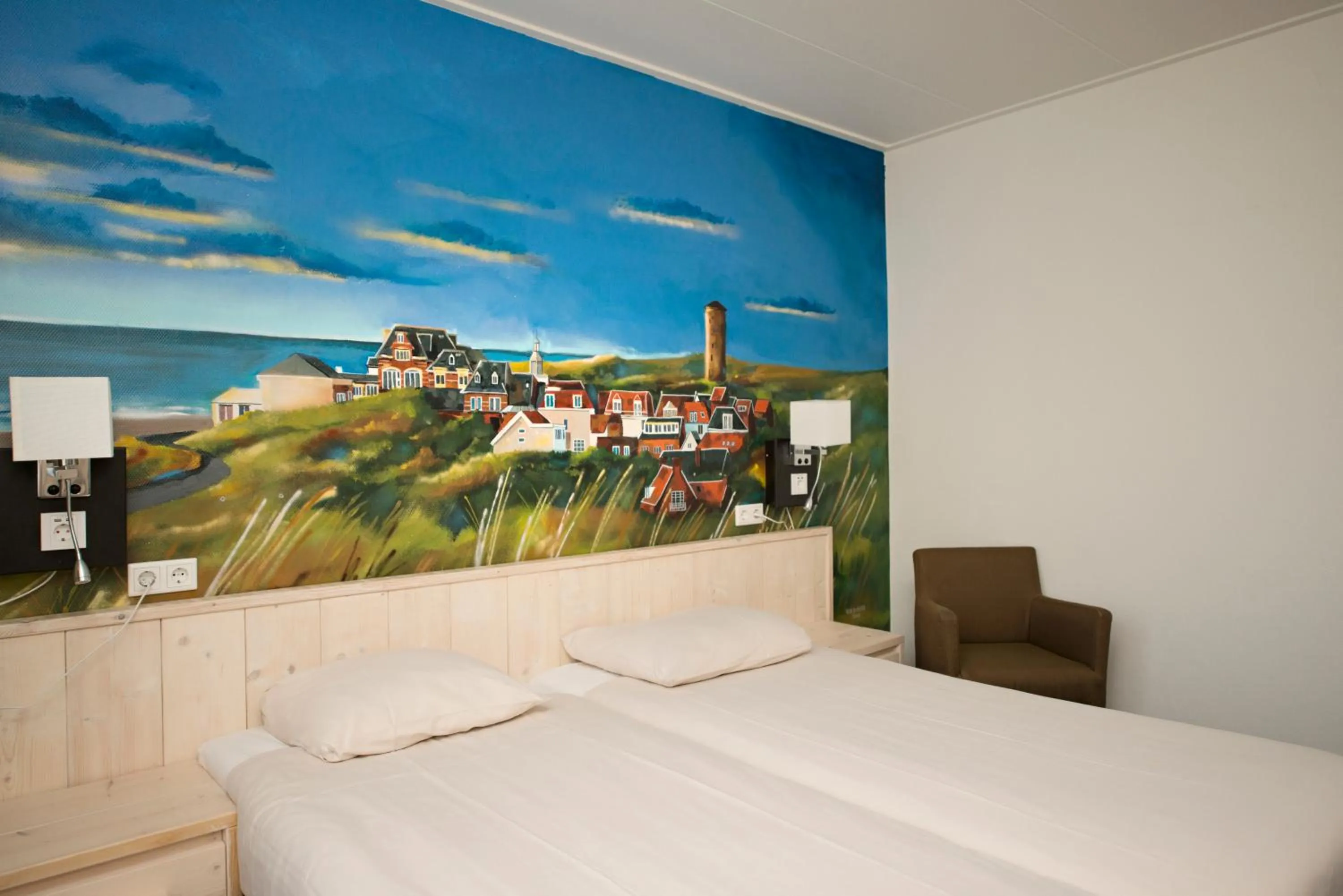 Bed in Hotel de Burg