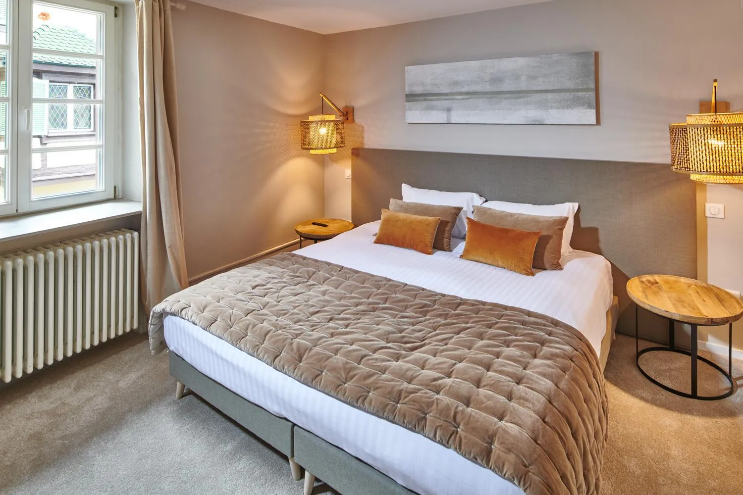 Photo of the whole room, Bed in Pêche de Vigne & Spa