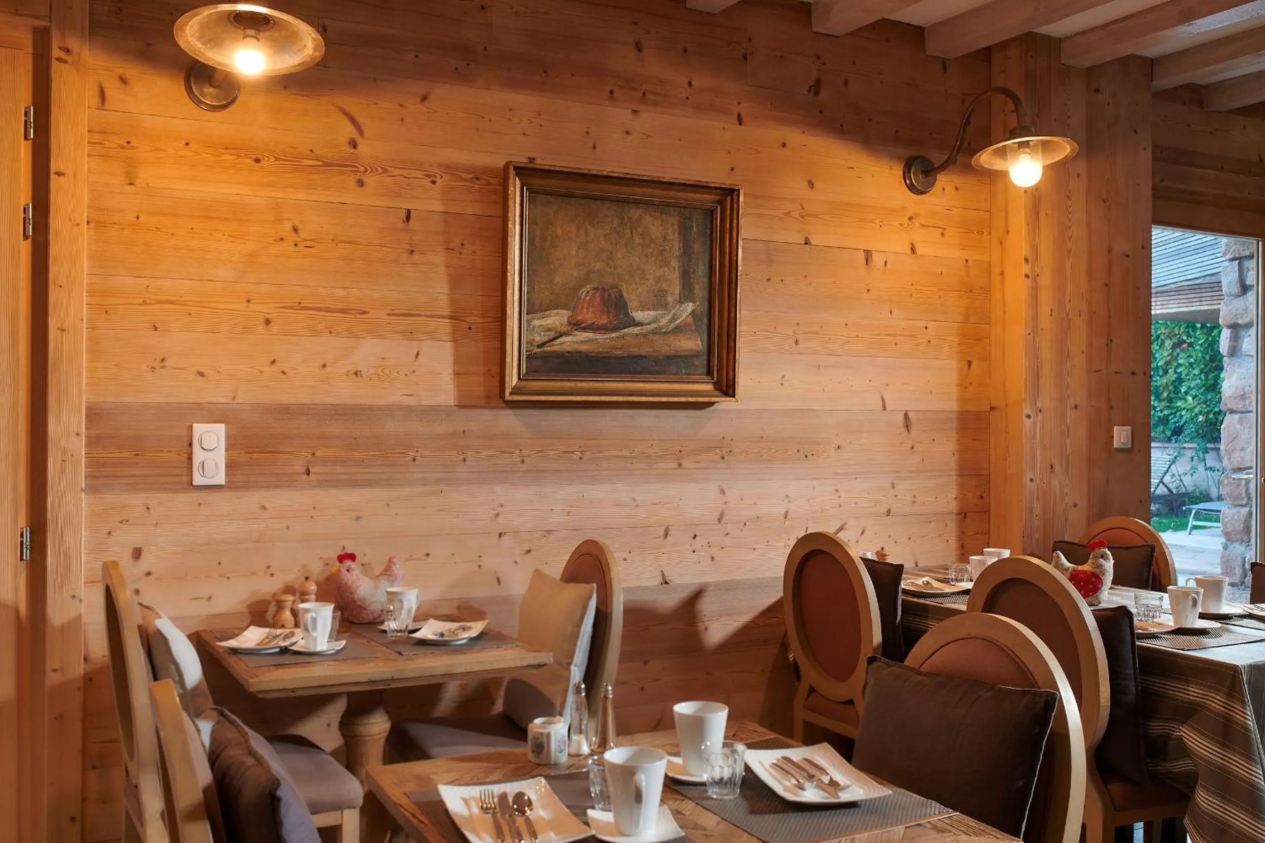 Breakfast in Pêche de Vigne & Spa