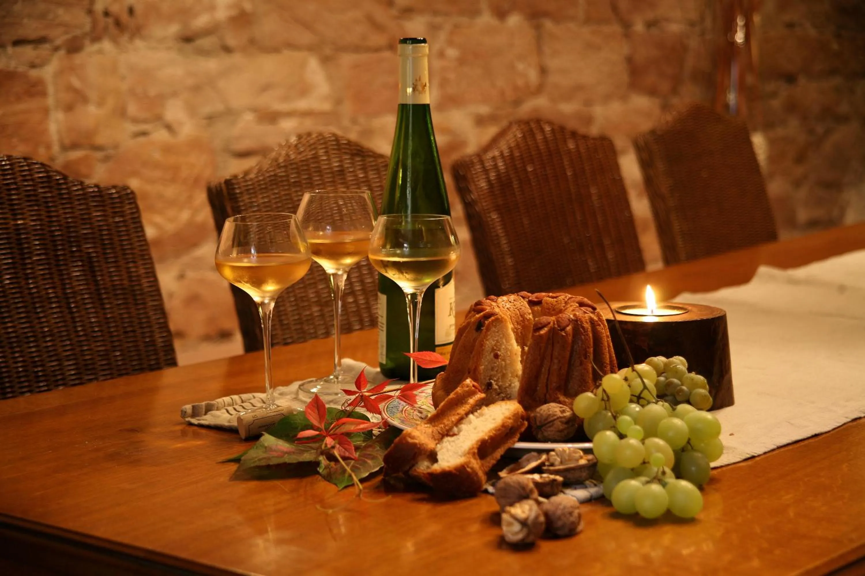 Alcoholic drinks in Pêche de Vigne & Spa