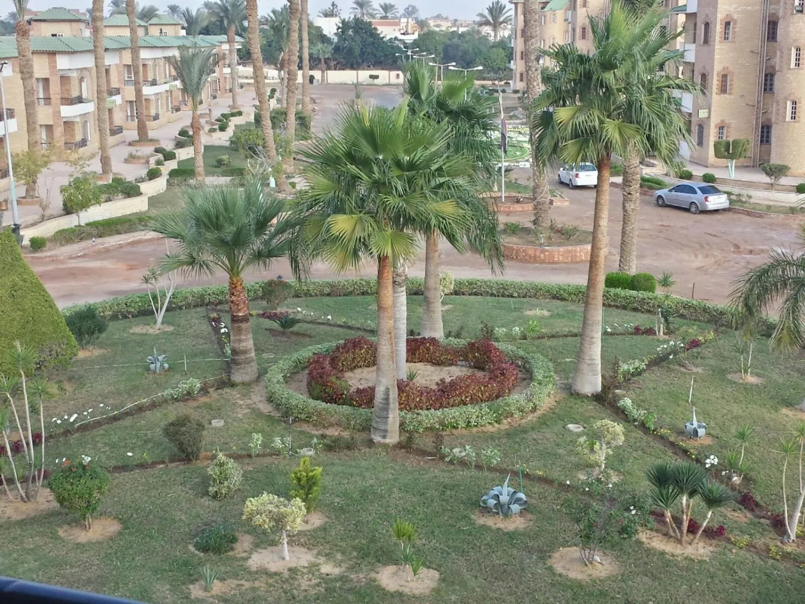 Garden in Fanara Apartments Armed Forces