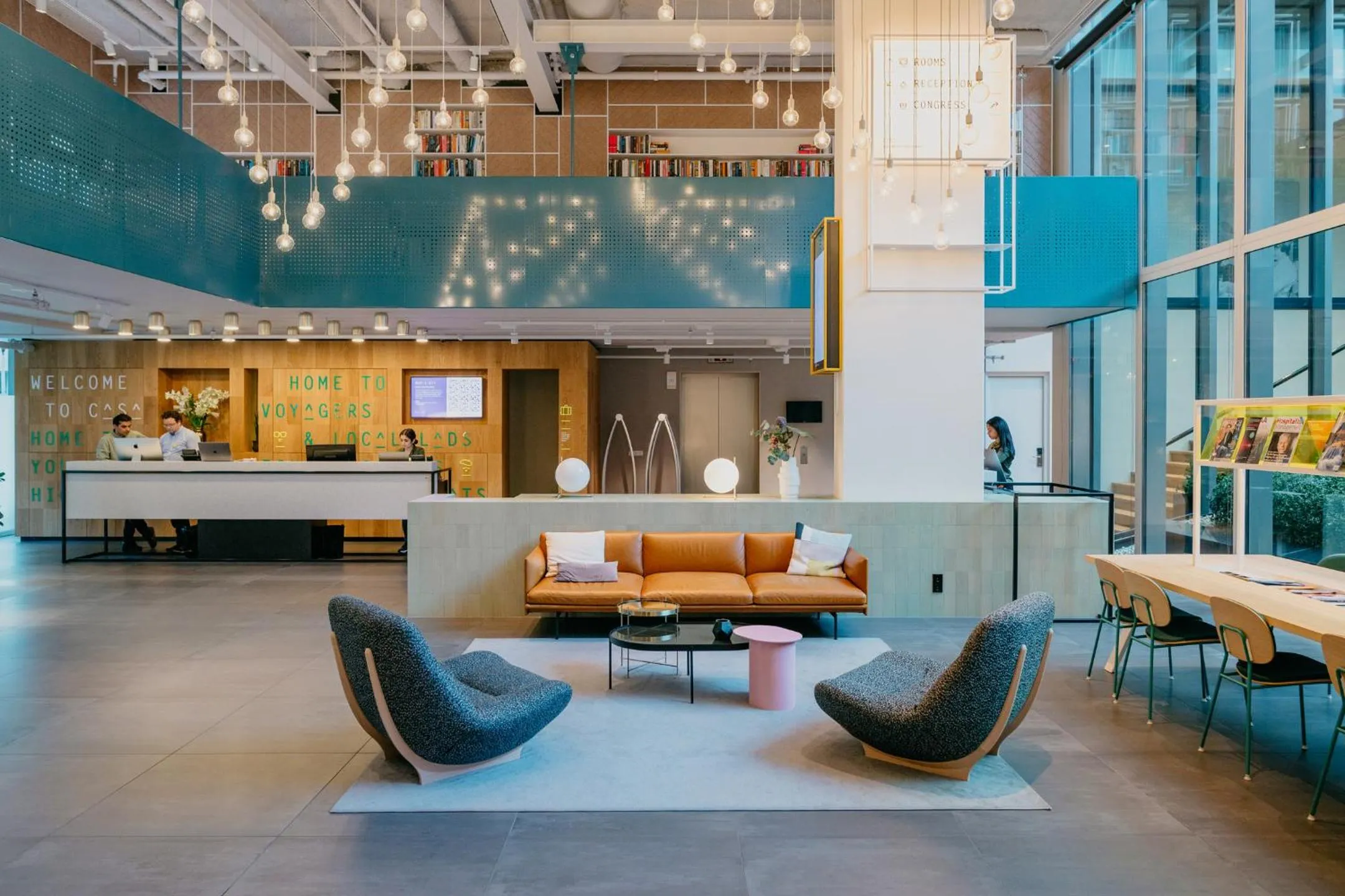 Living room in Hotel Casa Amsterdam