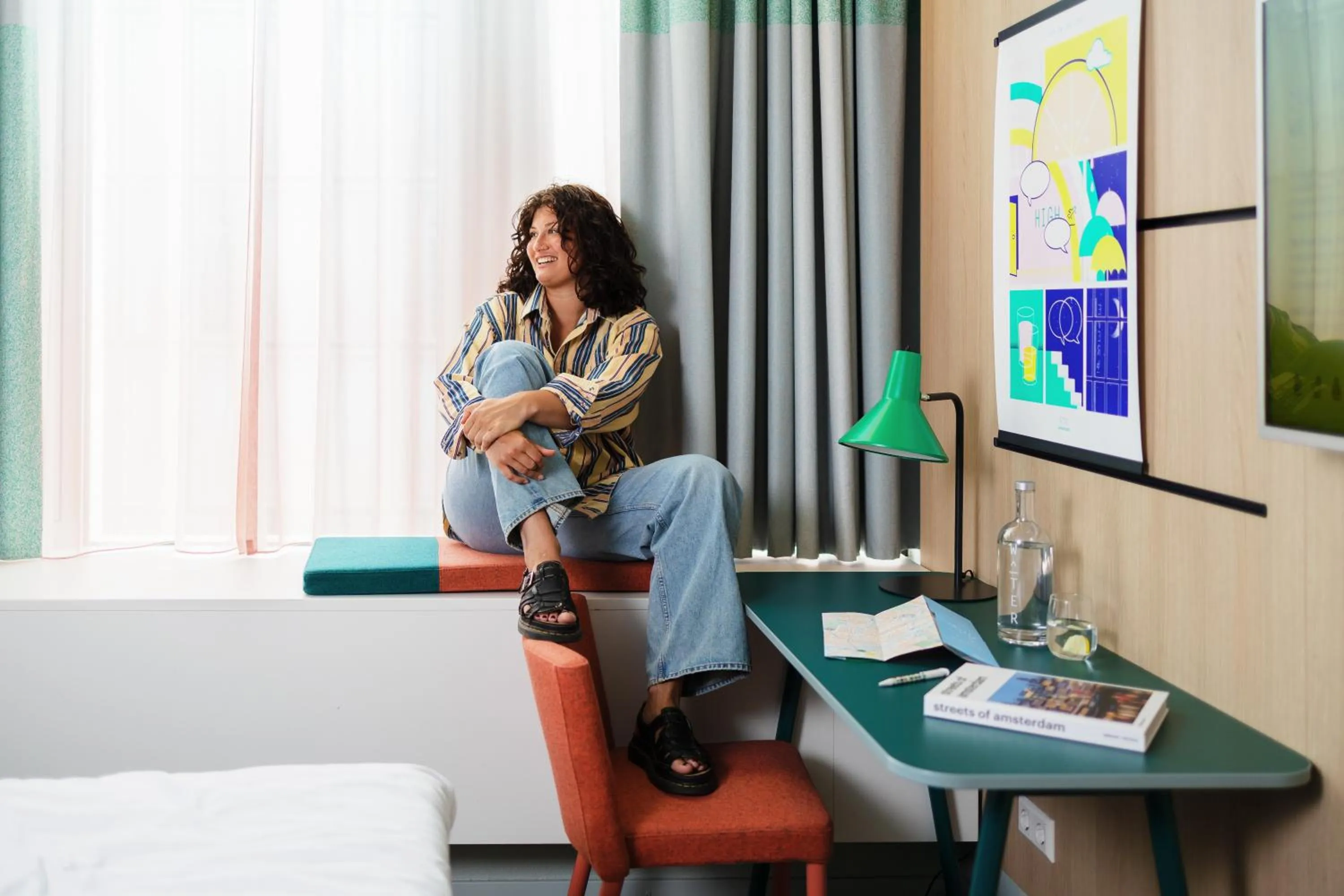 Bedroom in Hotel Casa Amsterdam