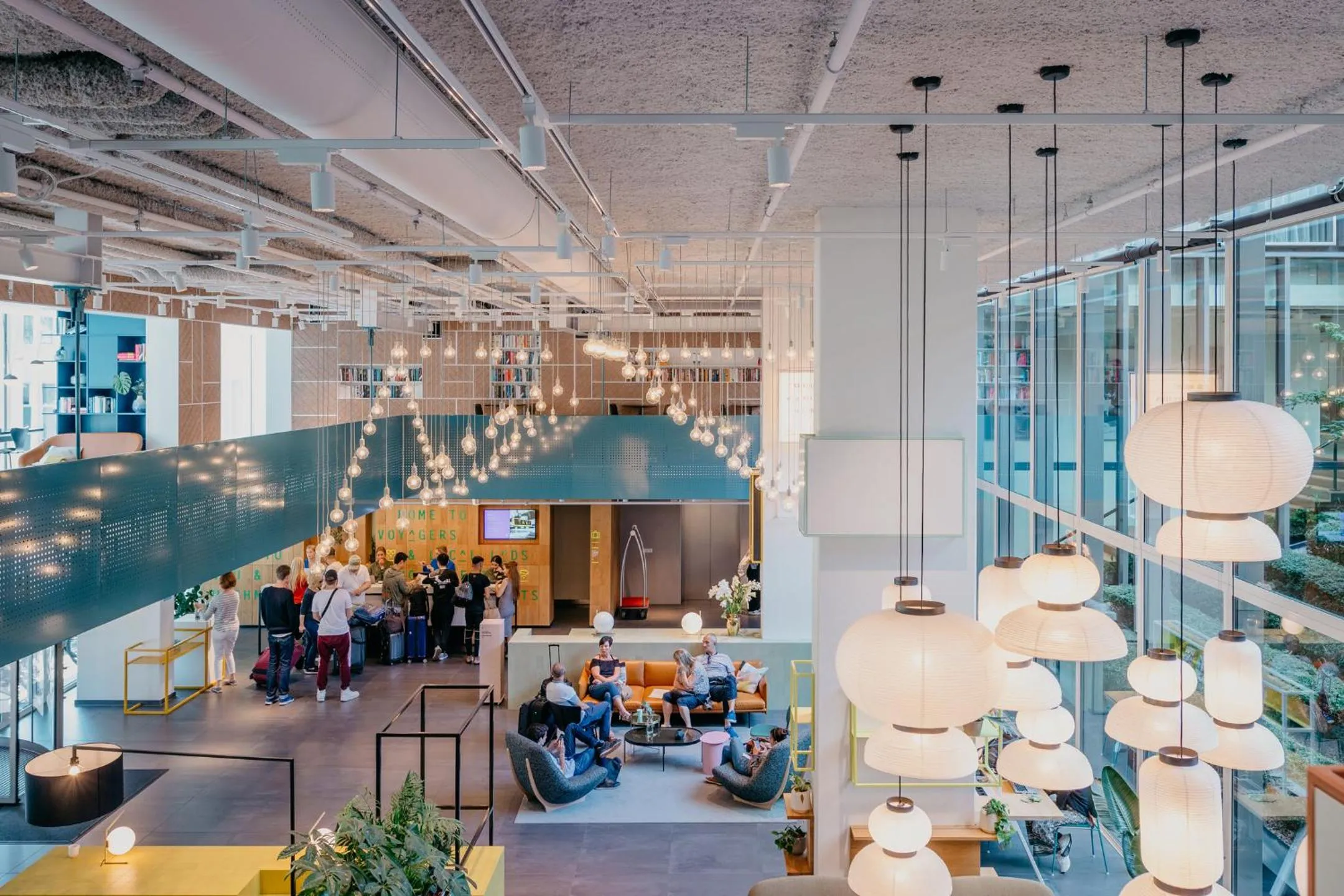 Lobby or reception in Hotel Casa Amsterdam