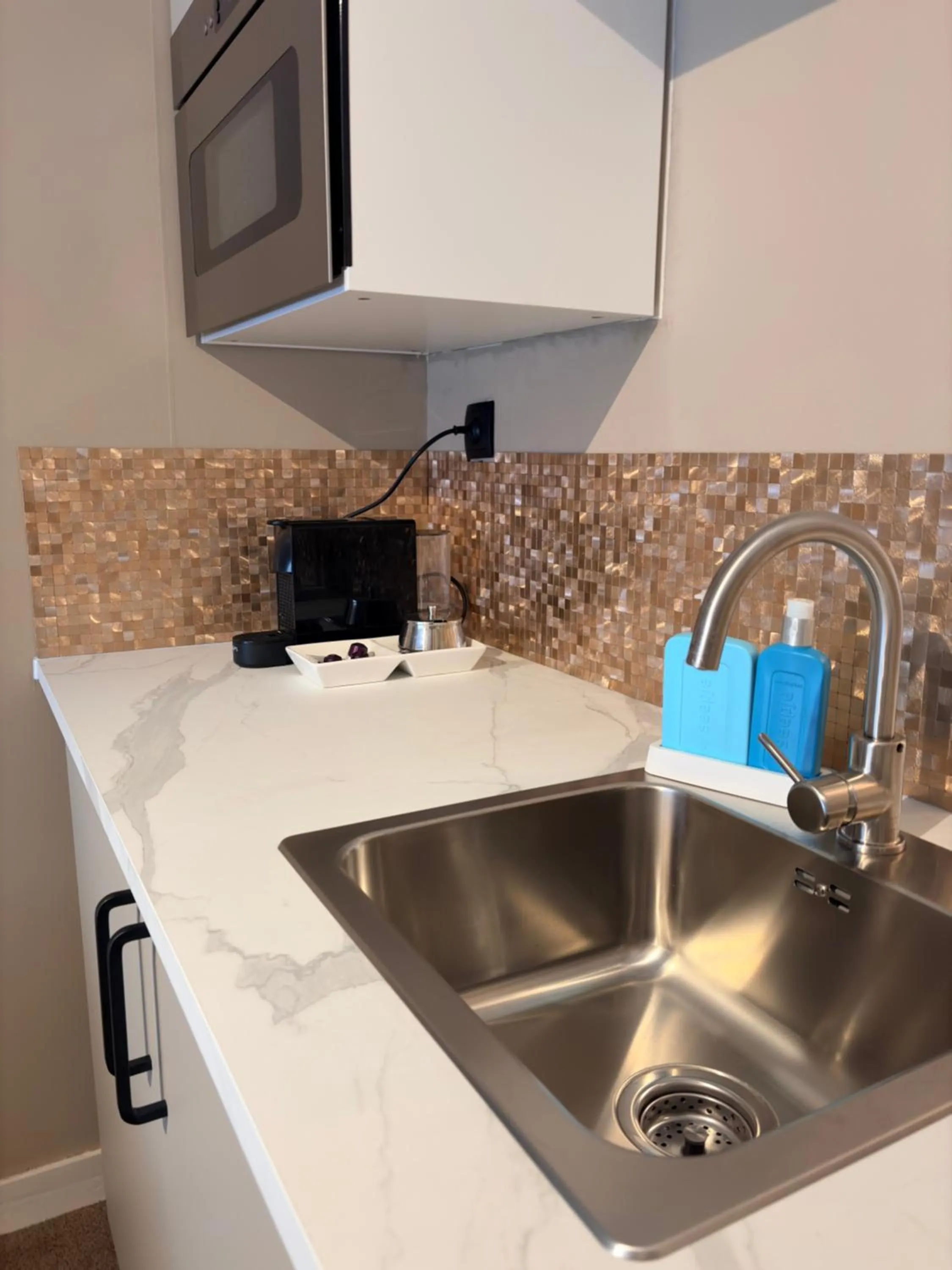 Kitchen or kitchenette in Hotel De Stern