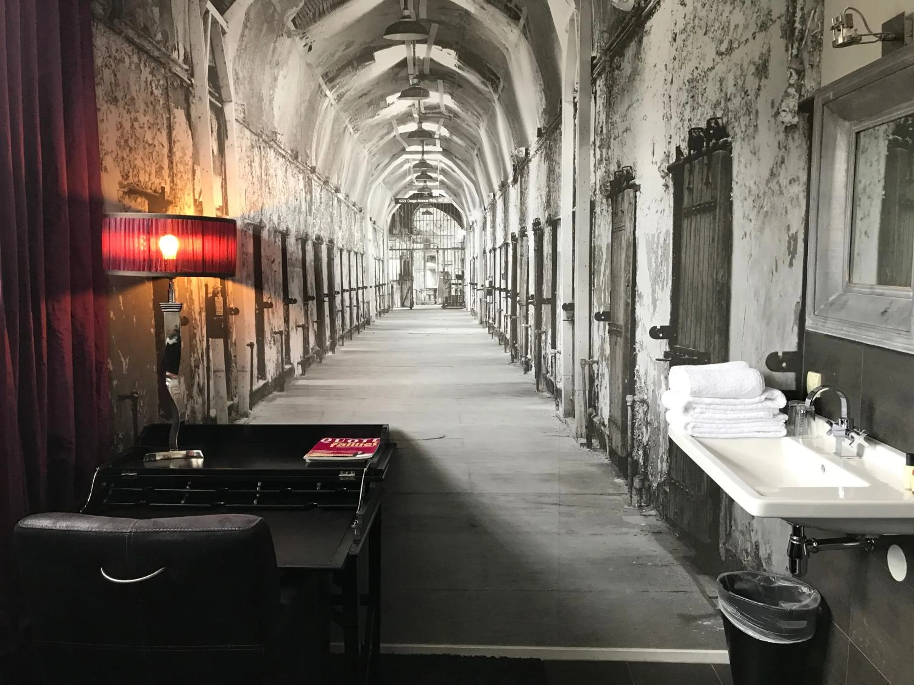 Decorative detail in Hotel Huis van Bewaring - Bijzonder boutique hotel in historisch pand