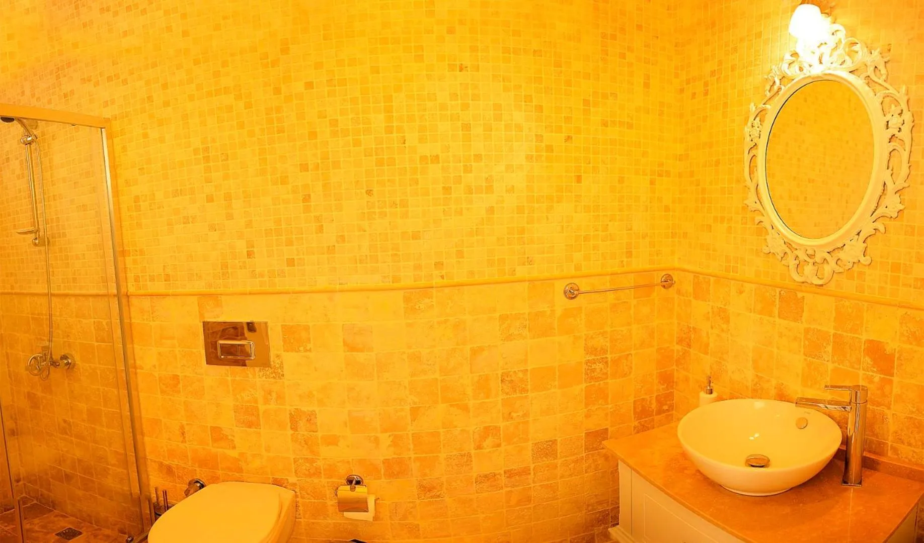 Shower in Selin Hotel