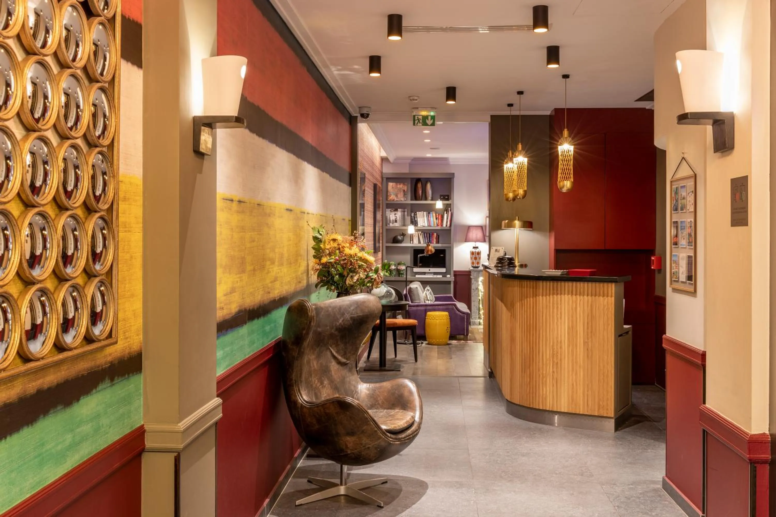 Lobby or reception in Hôtel Adèle & Jules