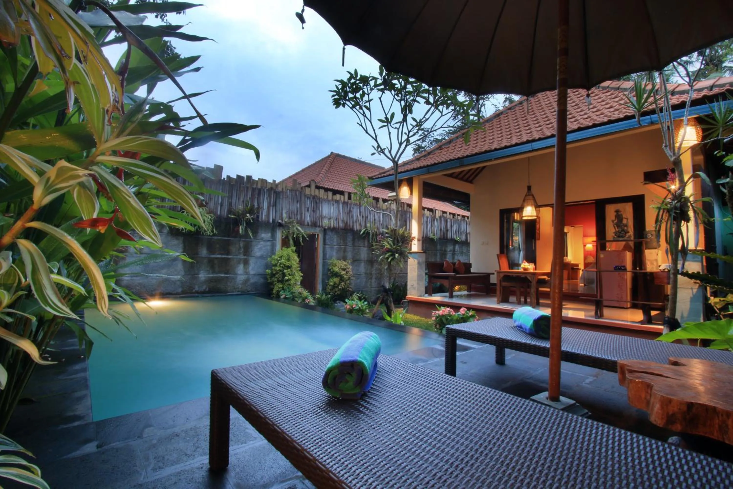 Swimming pool in The Forest Villa Ubud