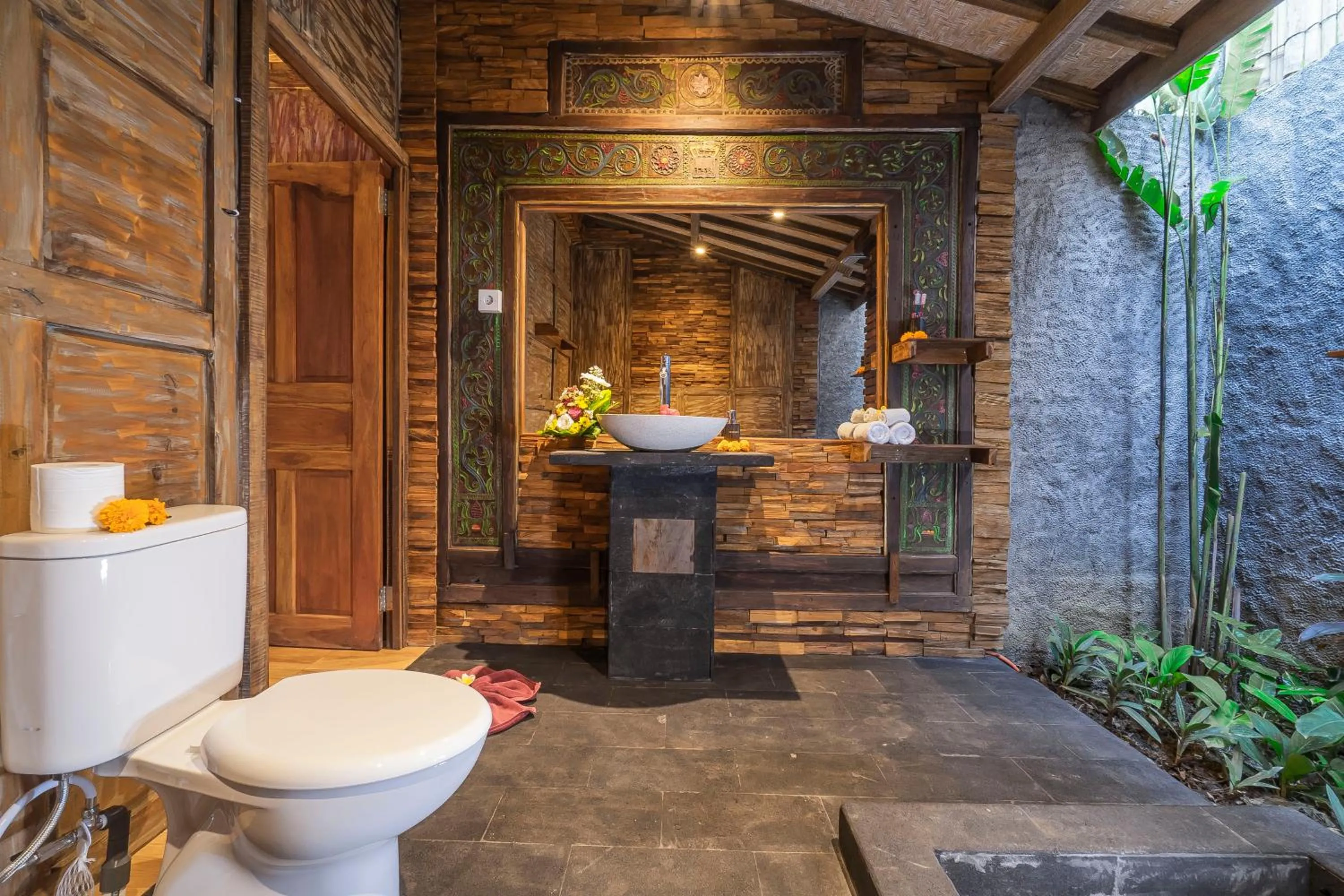 Bathroom in The Forest Villa Ubud