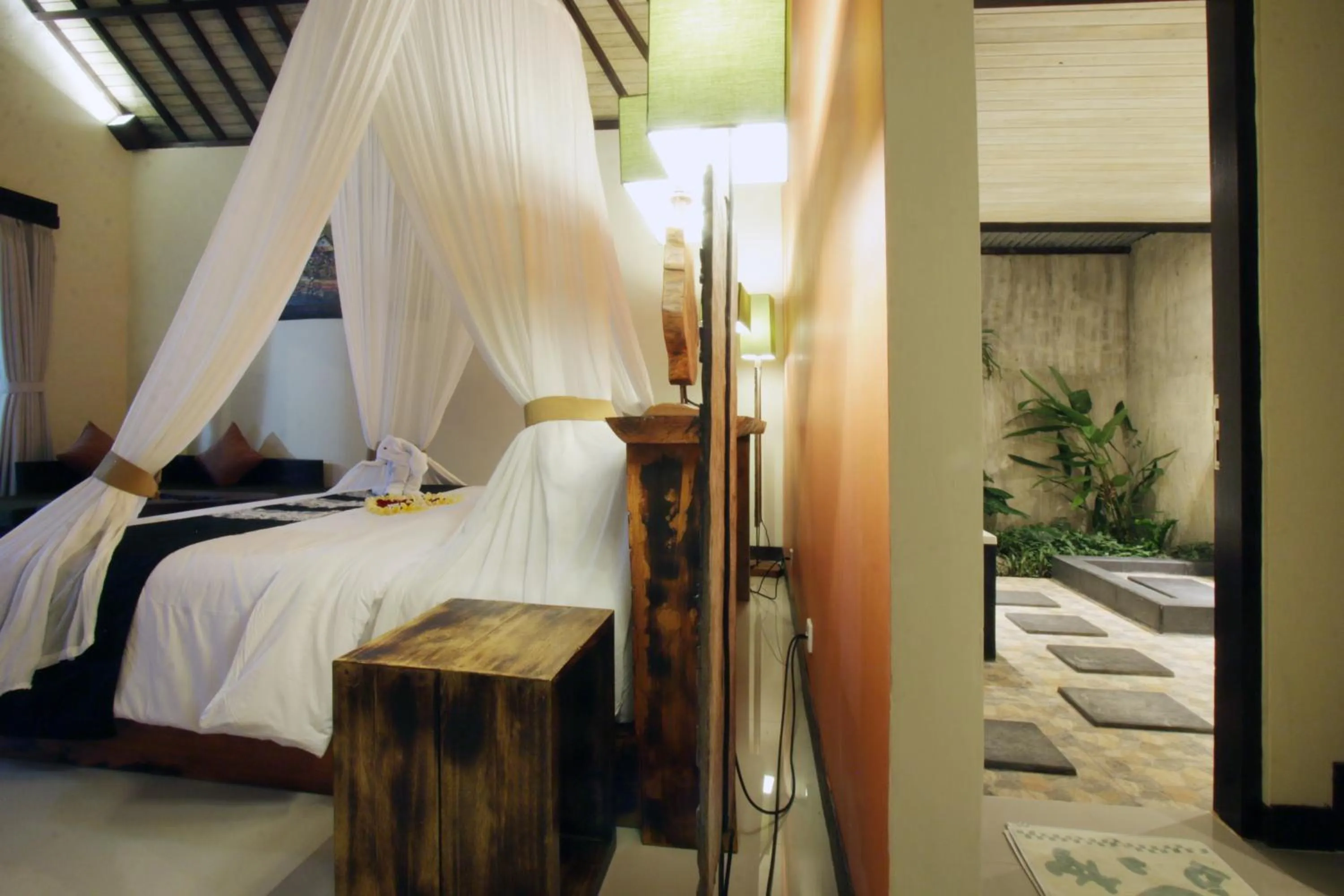 Bedroom, Bed in The Forest Villa Ubud