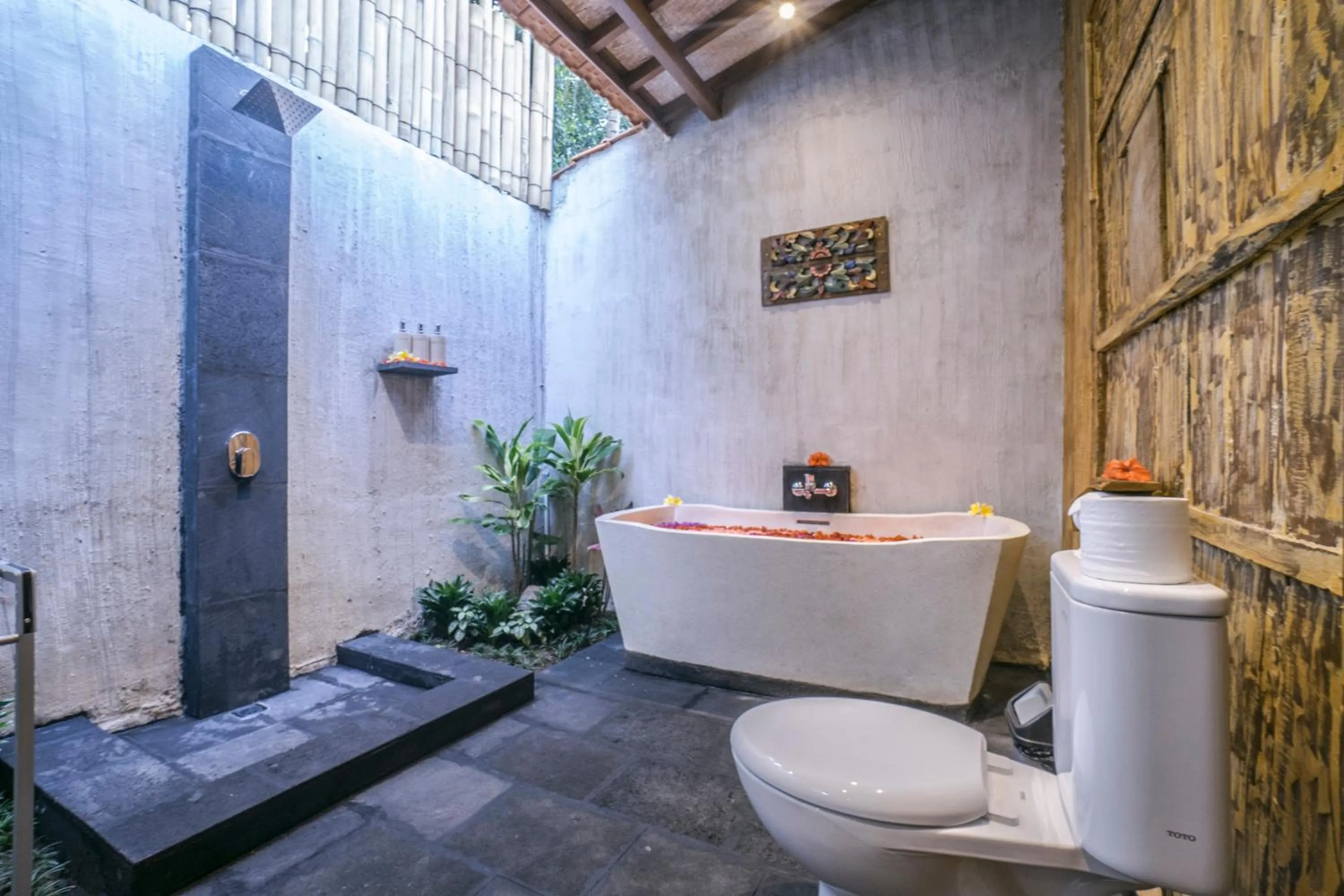 Bathroom in The Forest Villa Ubud