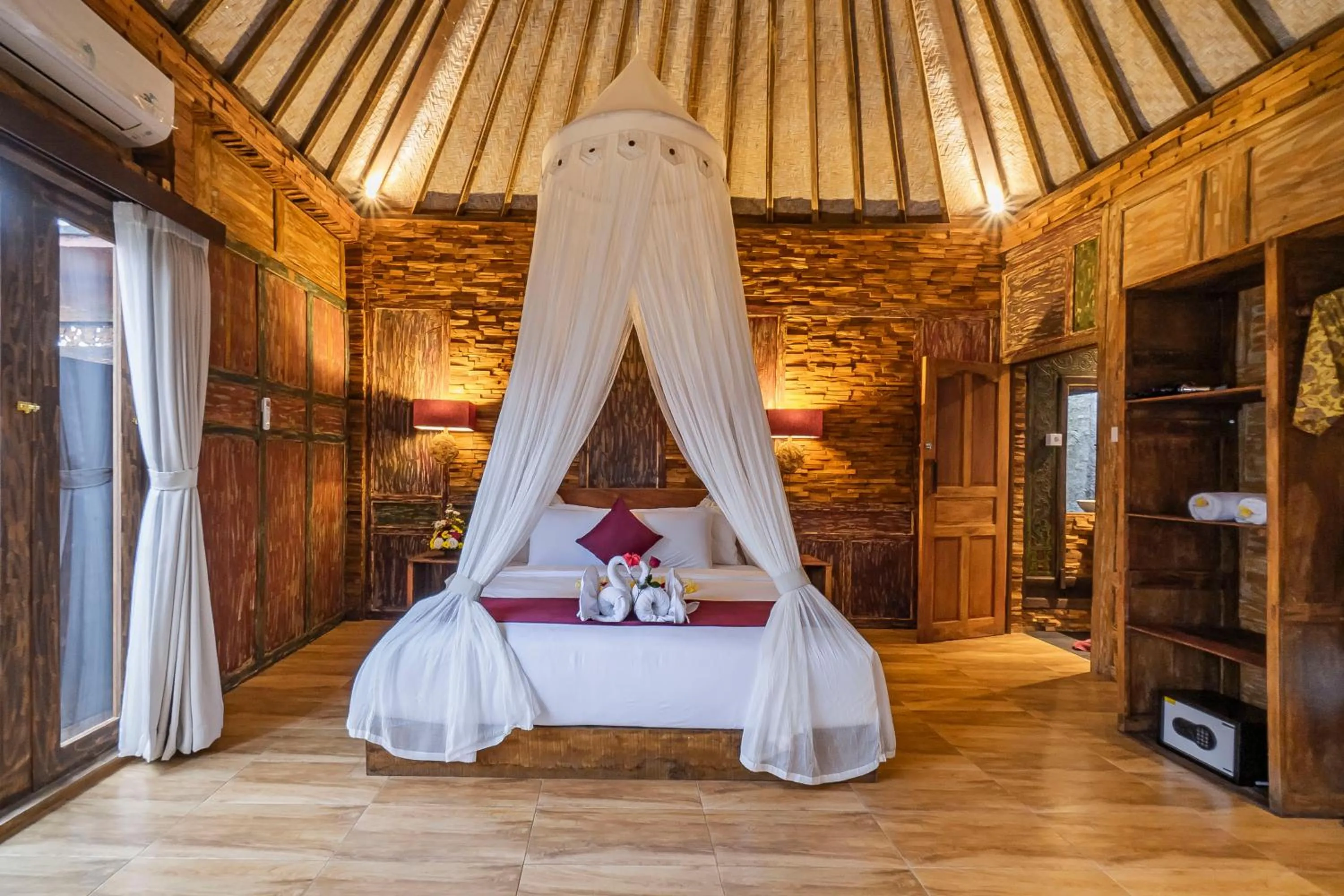 Bedroom, Bed in The Forest Villa Ubud