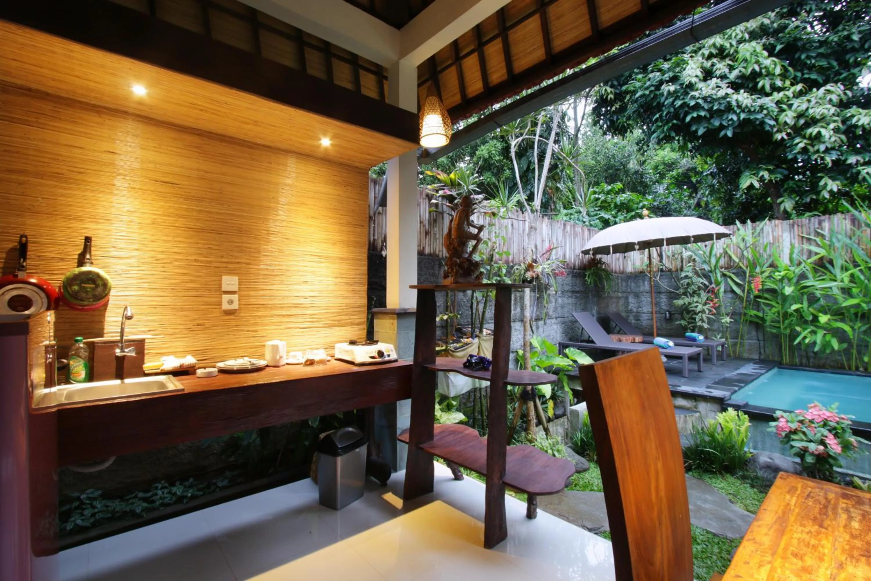Balcony/Terrace in The Forest Villa Ubud