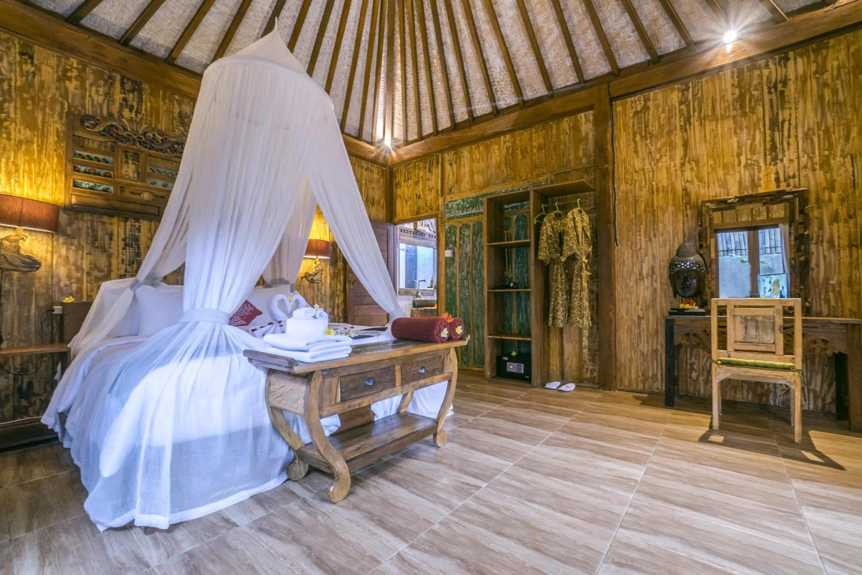 Bedroom in The Forest Villa Ubud