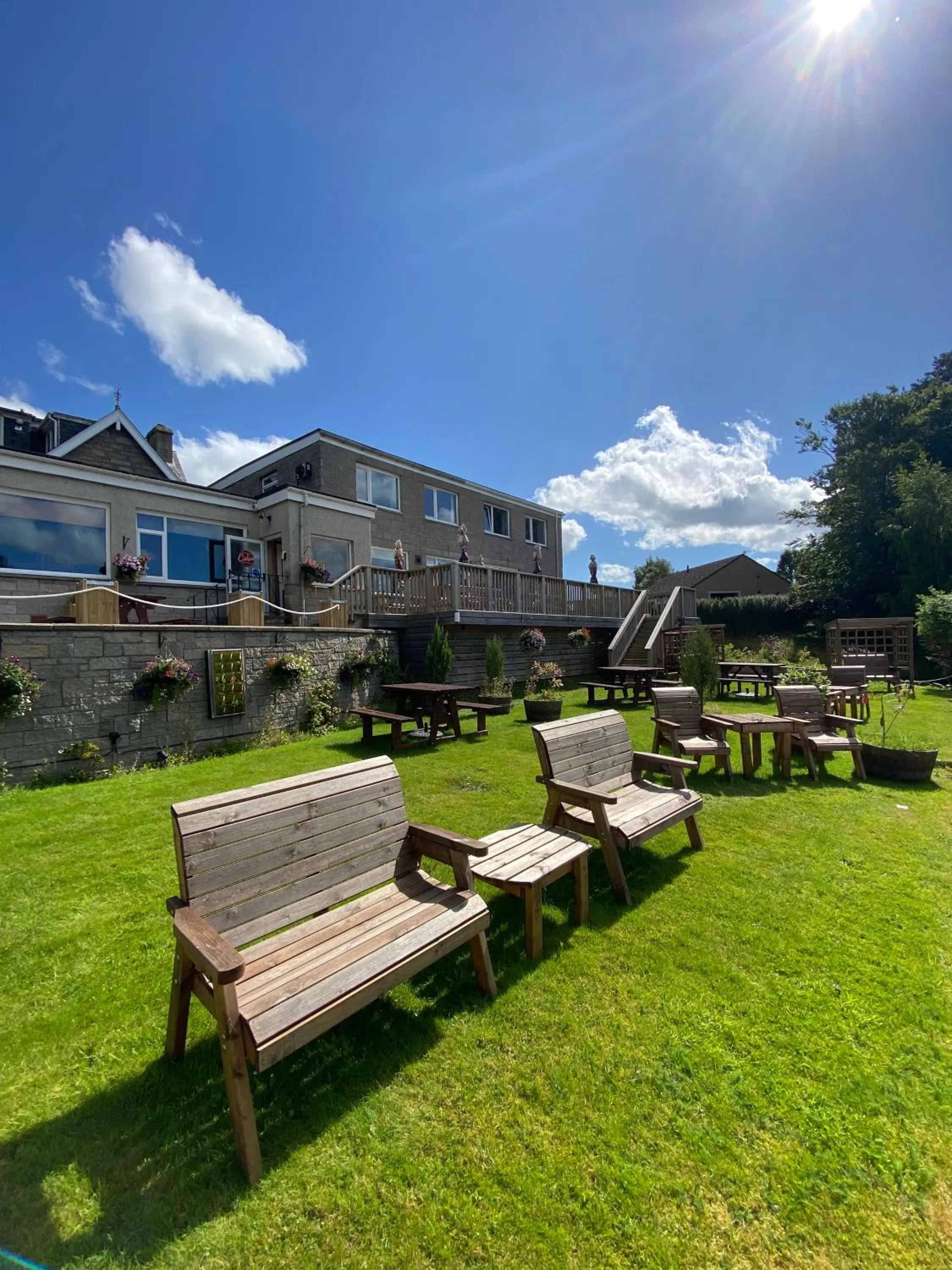 Garden in Craigvrack Hotel & Restaurant