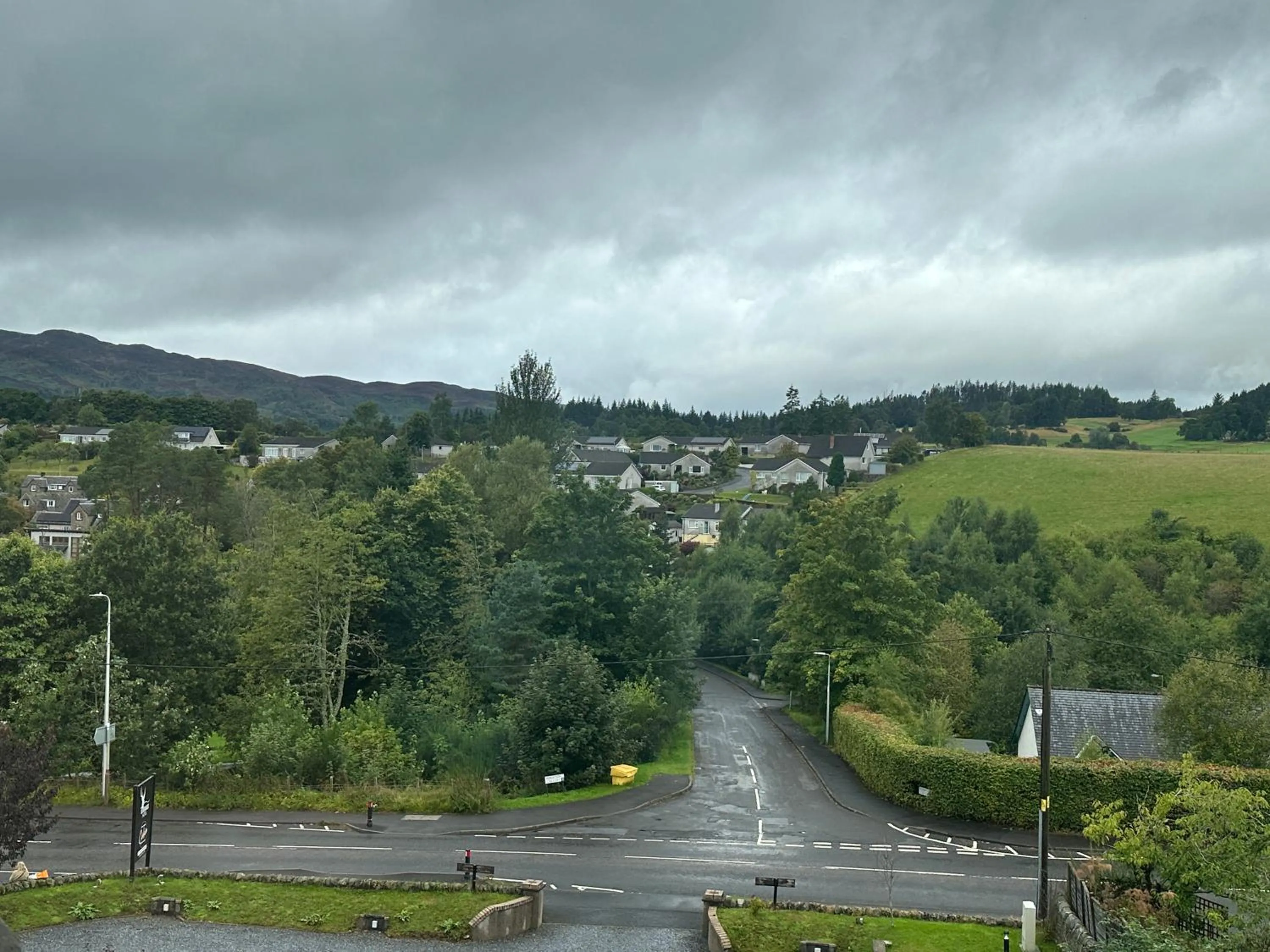 View (from property/room) in Craigvrack Hotel & Restaurant