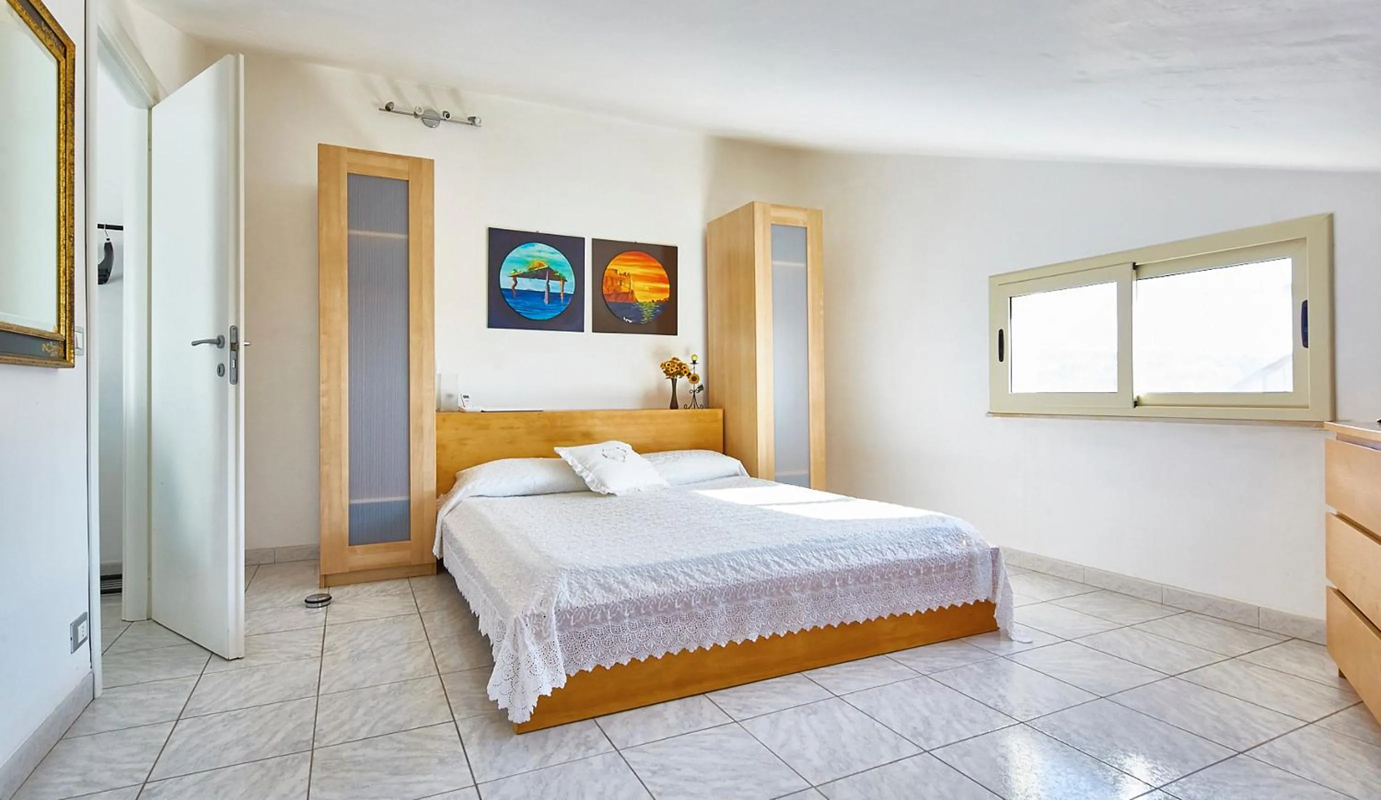 Bedroom, Bed in Villa Sissi