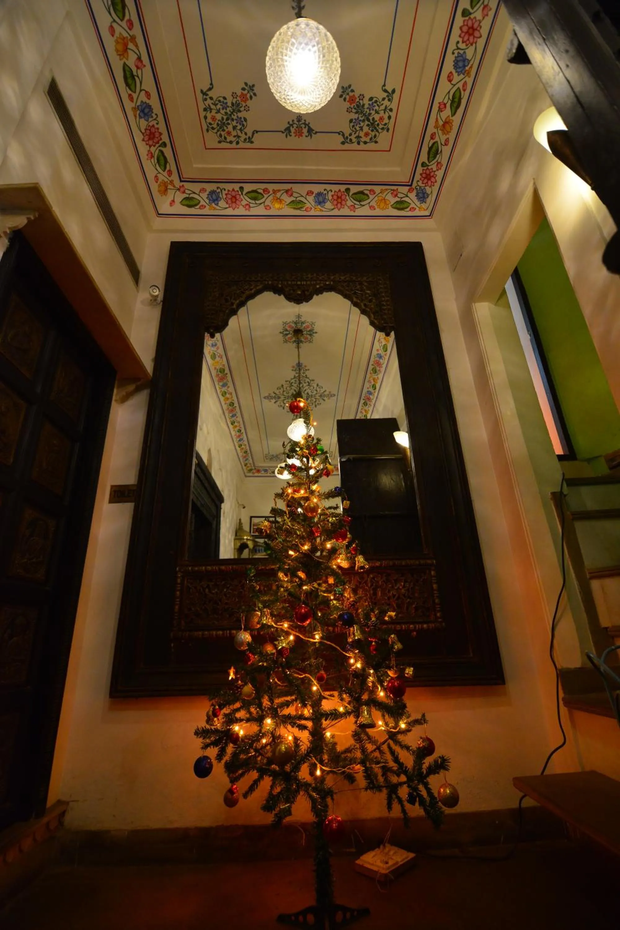 Decorative detail in Haveli Dharampura & Golden Haveli- UNESCO awarded Boutique Heritage Hotel