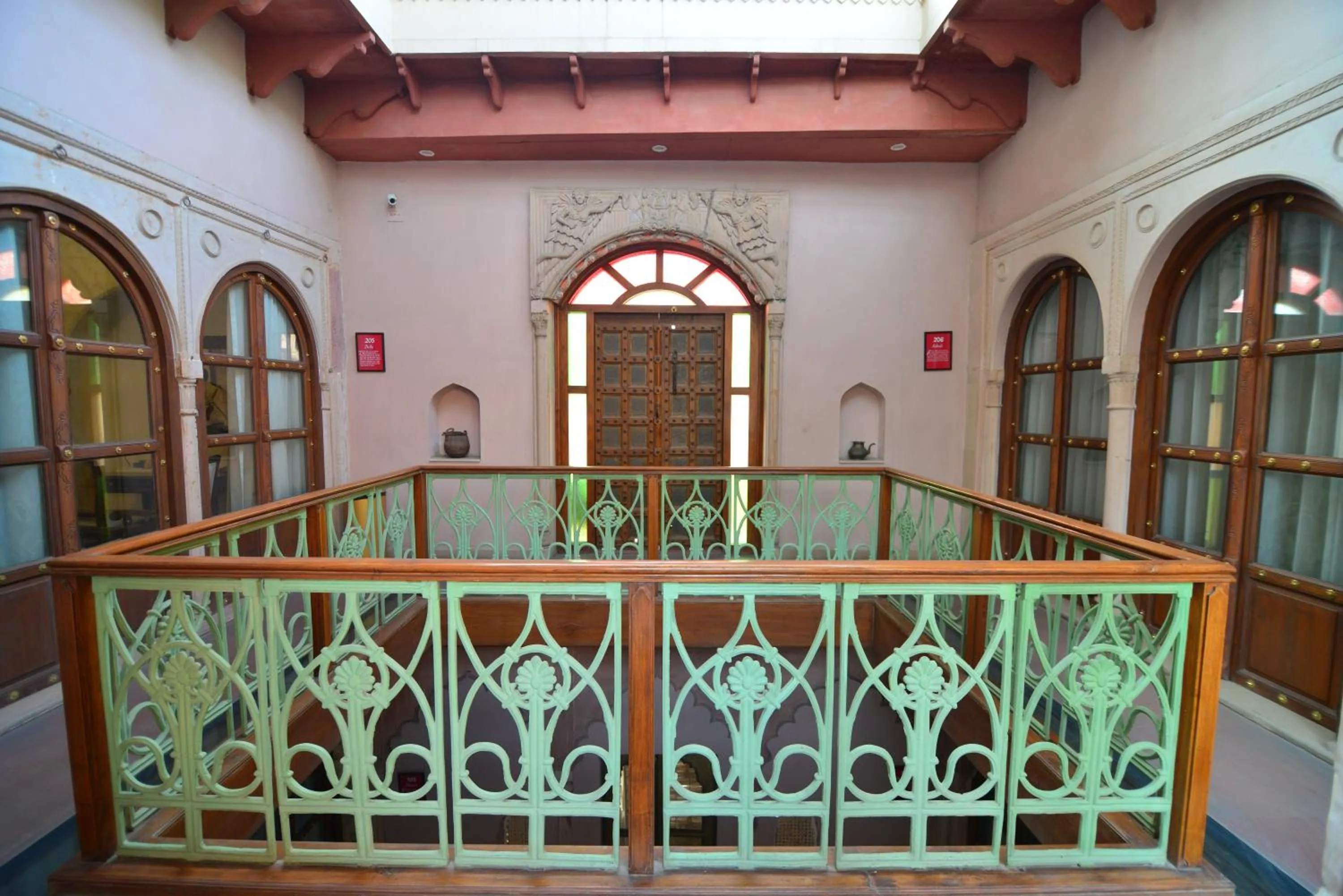 Lobby or reception in Haveli Dharampura & Golden Haveli- UNESCO awarded Boutique Heritage Hotel