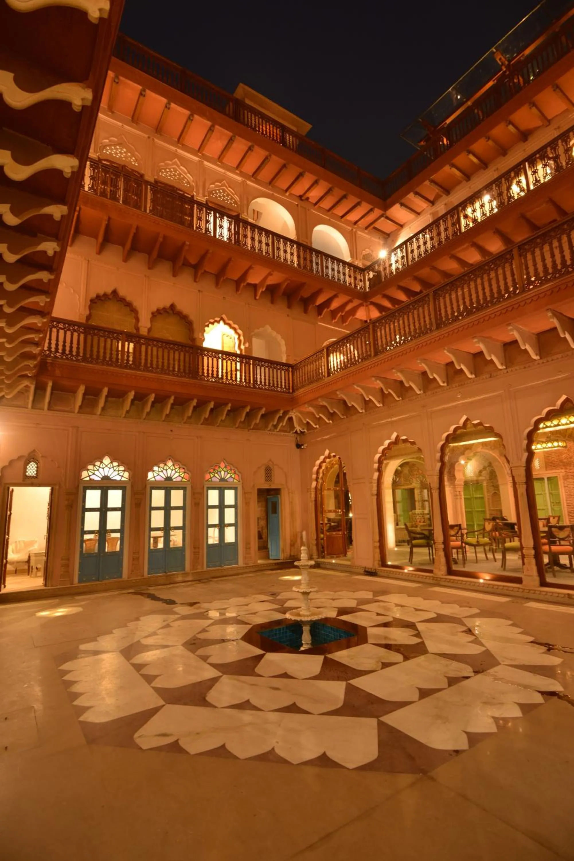 Night in Haveli Dharampura & Golden Haveli- UNESCO awarded Boutique Heritage Hotel