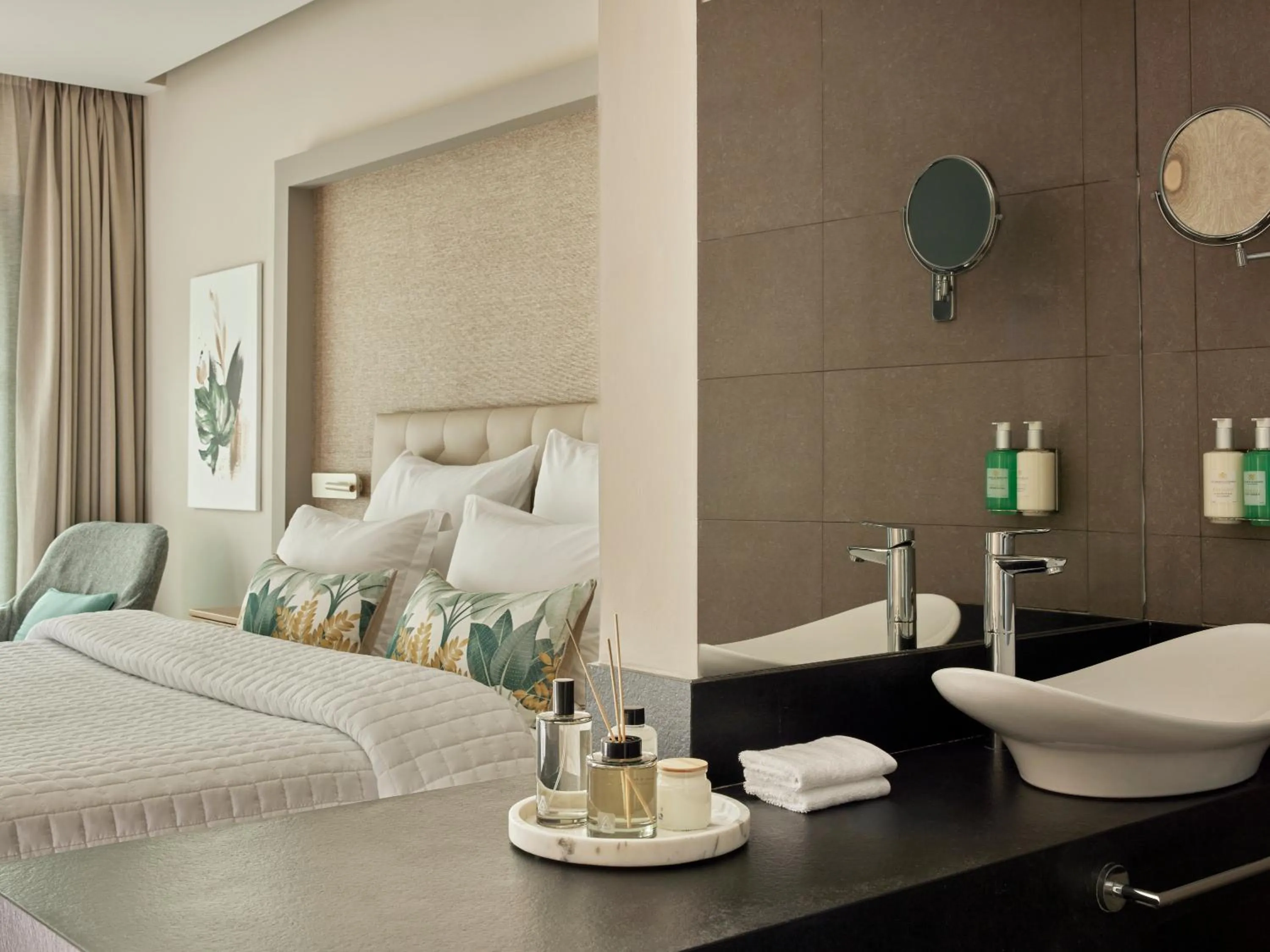 Bathroom, Bed in MarBella, Mar-Bella Collection
