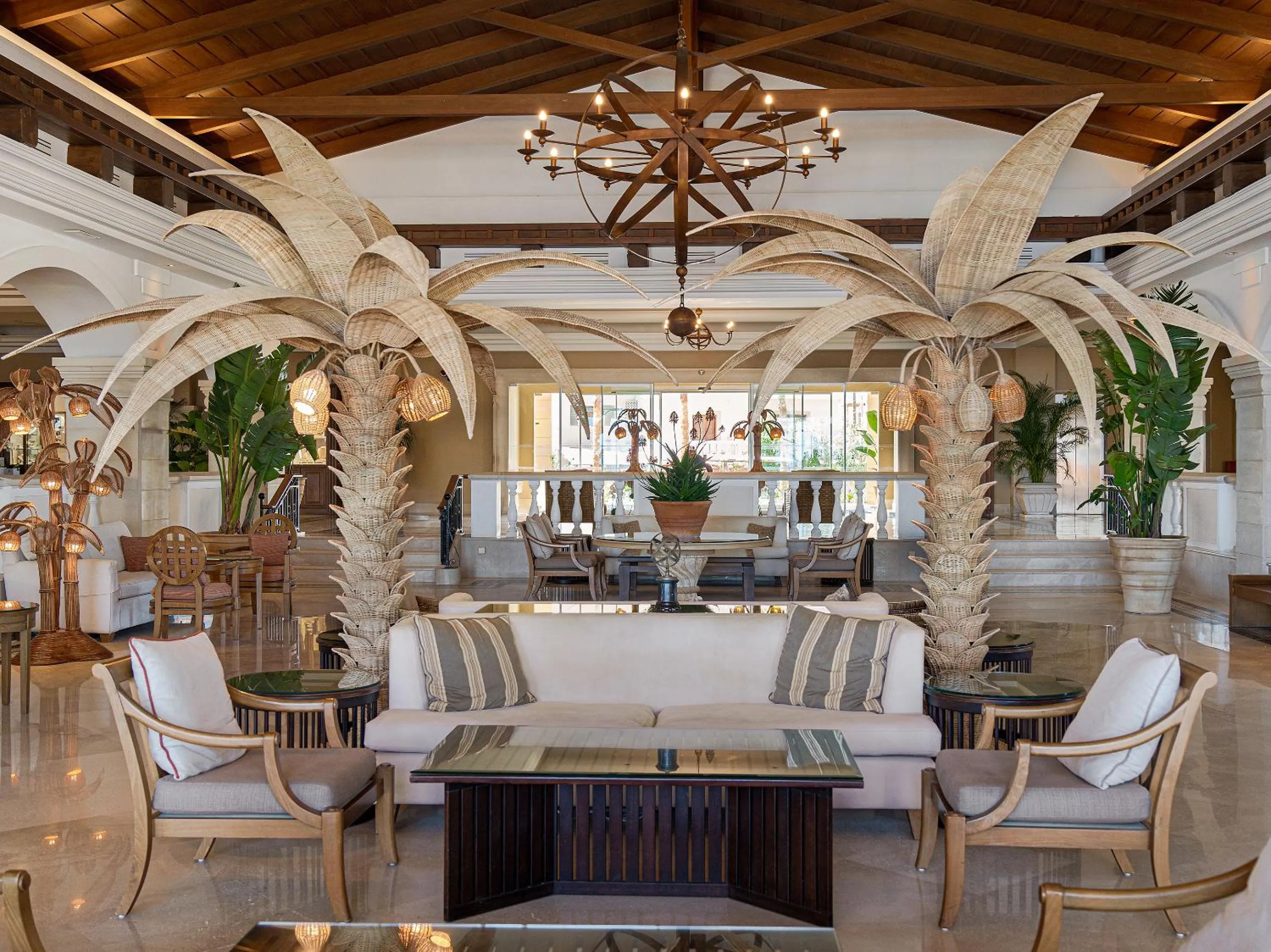 Seating area in Grecotel Marine Palace & Aqua Park
