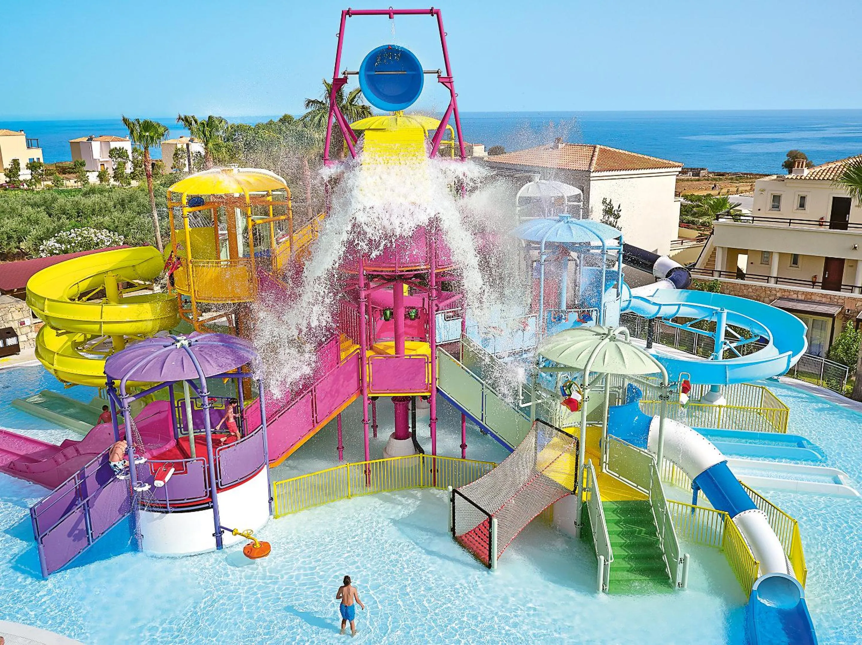Aqua park in Grecotel Marine Palace & Aqua Park