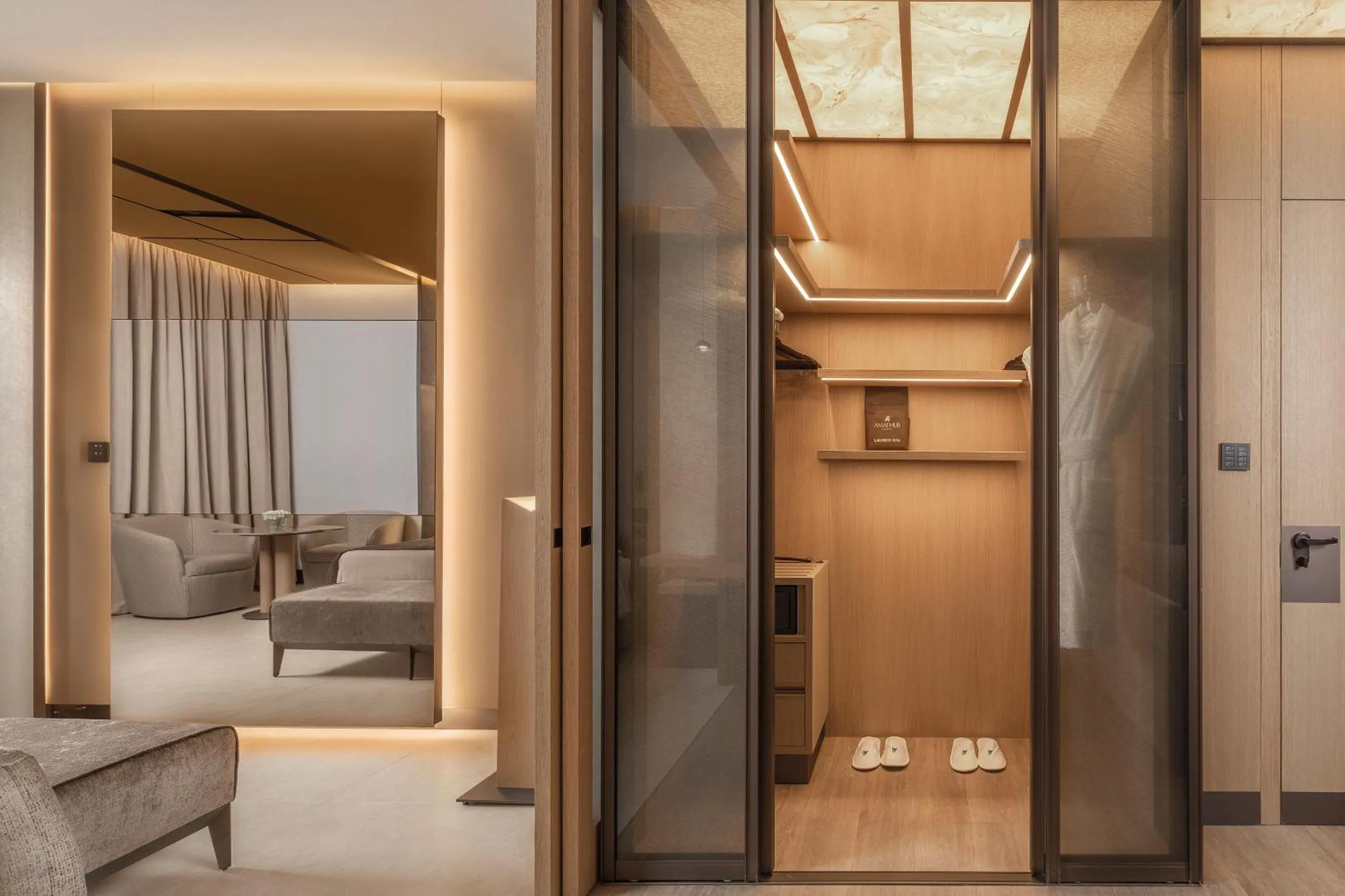 wardrobe in Amathus Beach Hotel Limassol