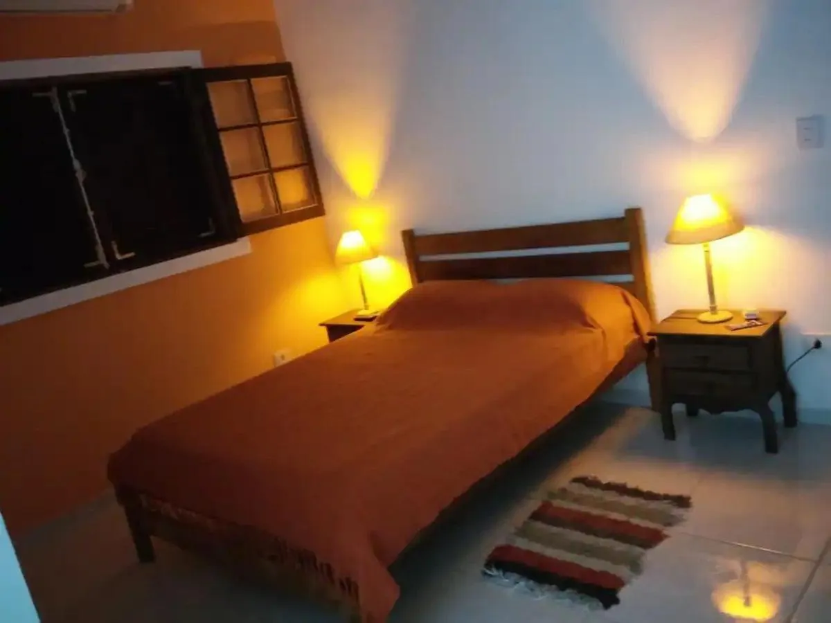 Bedroom, Bed in Chalés Azuleto - Ilhabela