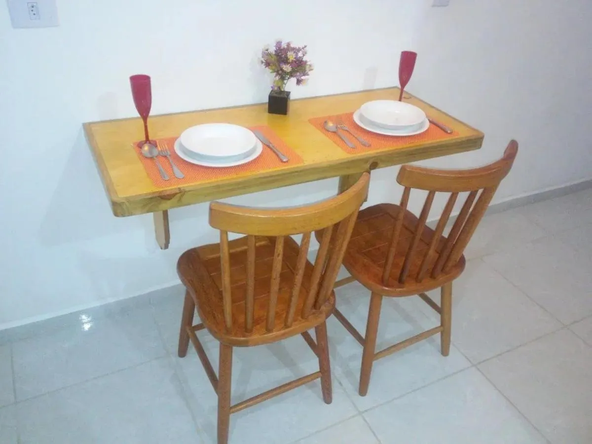 Living room in Chalés Azuleto - Ilhabela