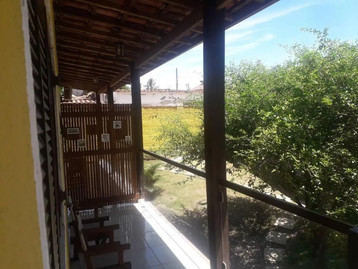 Balcony/Terrace in Chalés Azuleto - Ilhabela