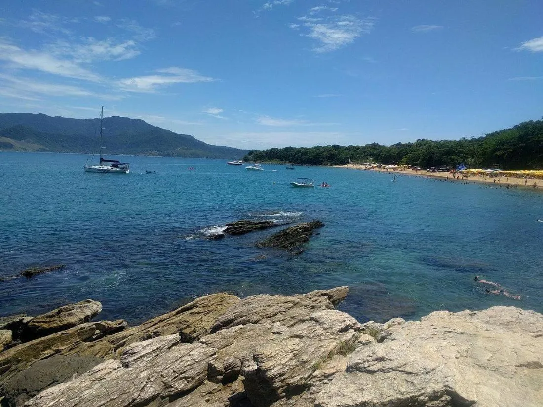 Beach in Chalés Azuleto - Ilhabela