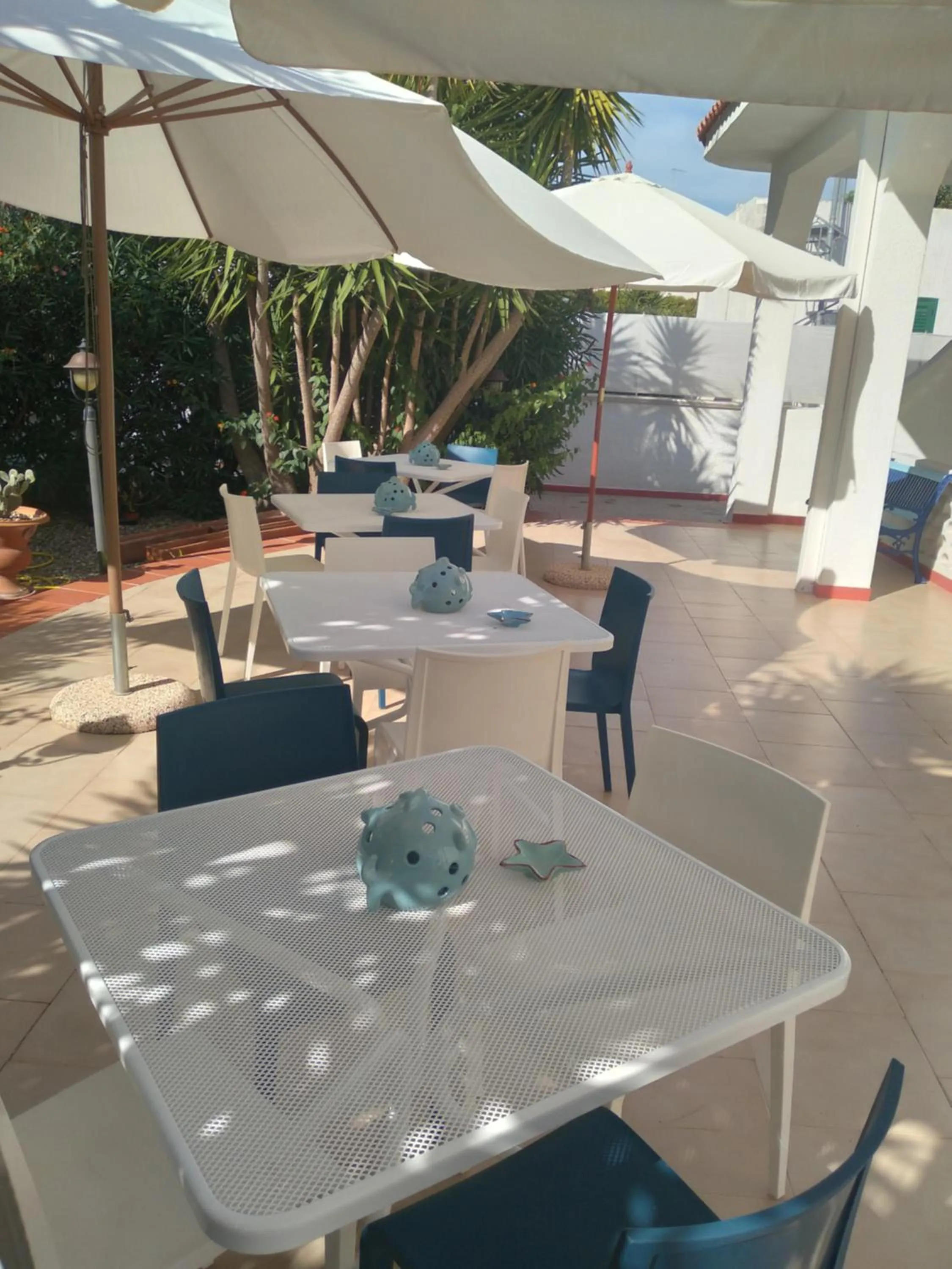 Patio in Villa Elvira B&B