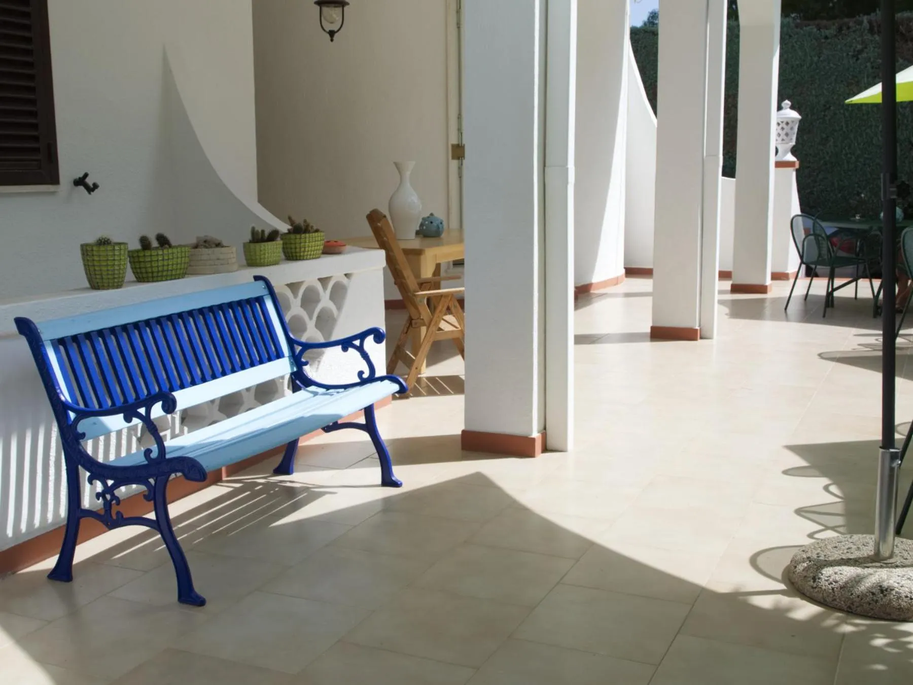 Patio in Villa Elvira B&B