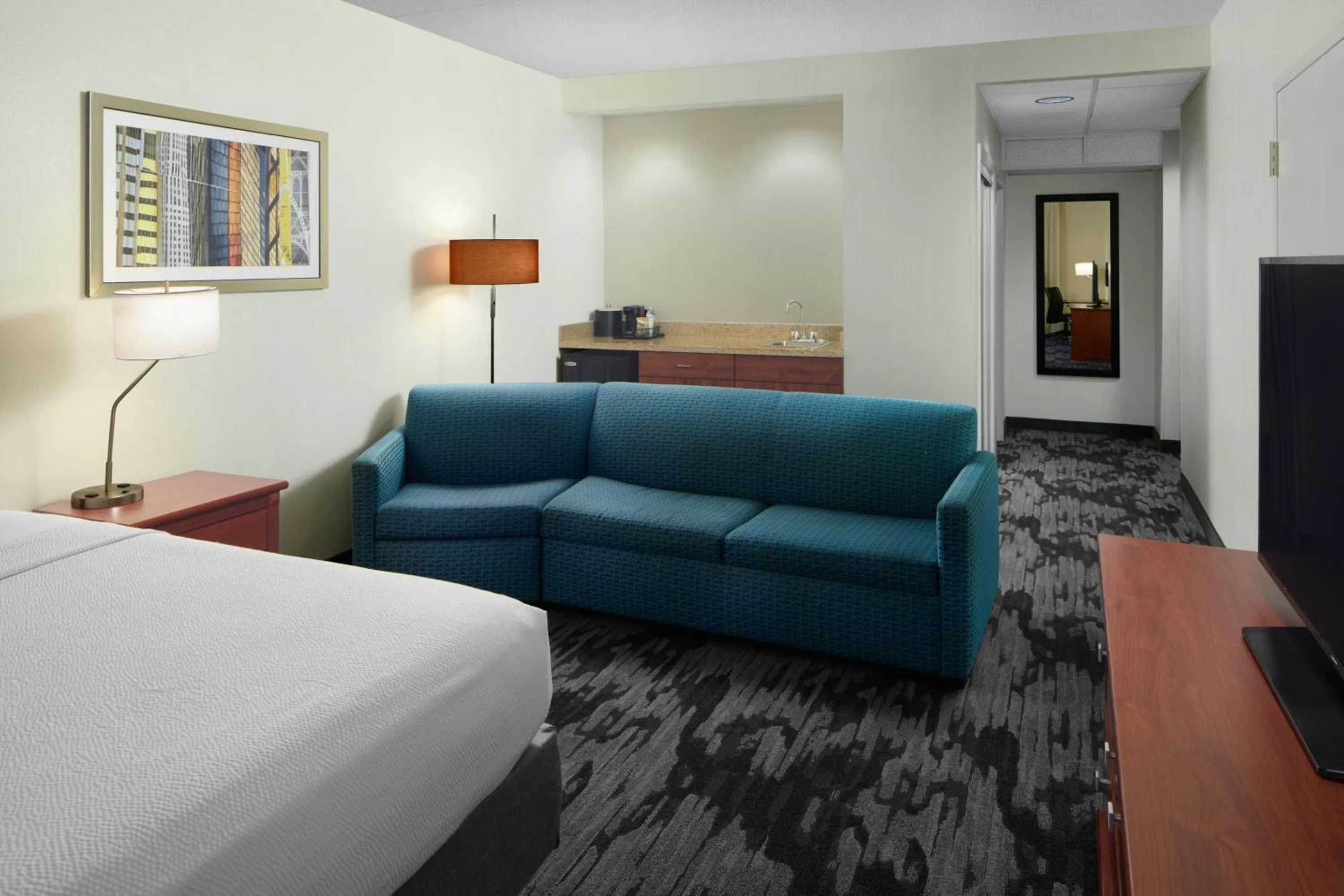 Photo of the whole room, Bed in Fairfield Inn by Marriott Lumberton